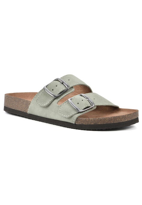 Helga Sandal, SAGE GREEN SUEDE, hi-res image number null