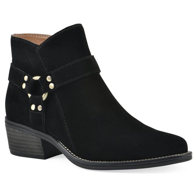 Altossa Western Bootie, BLACK SUEDE, hi-res image number 0