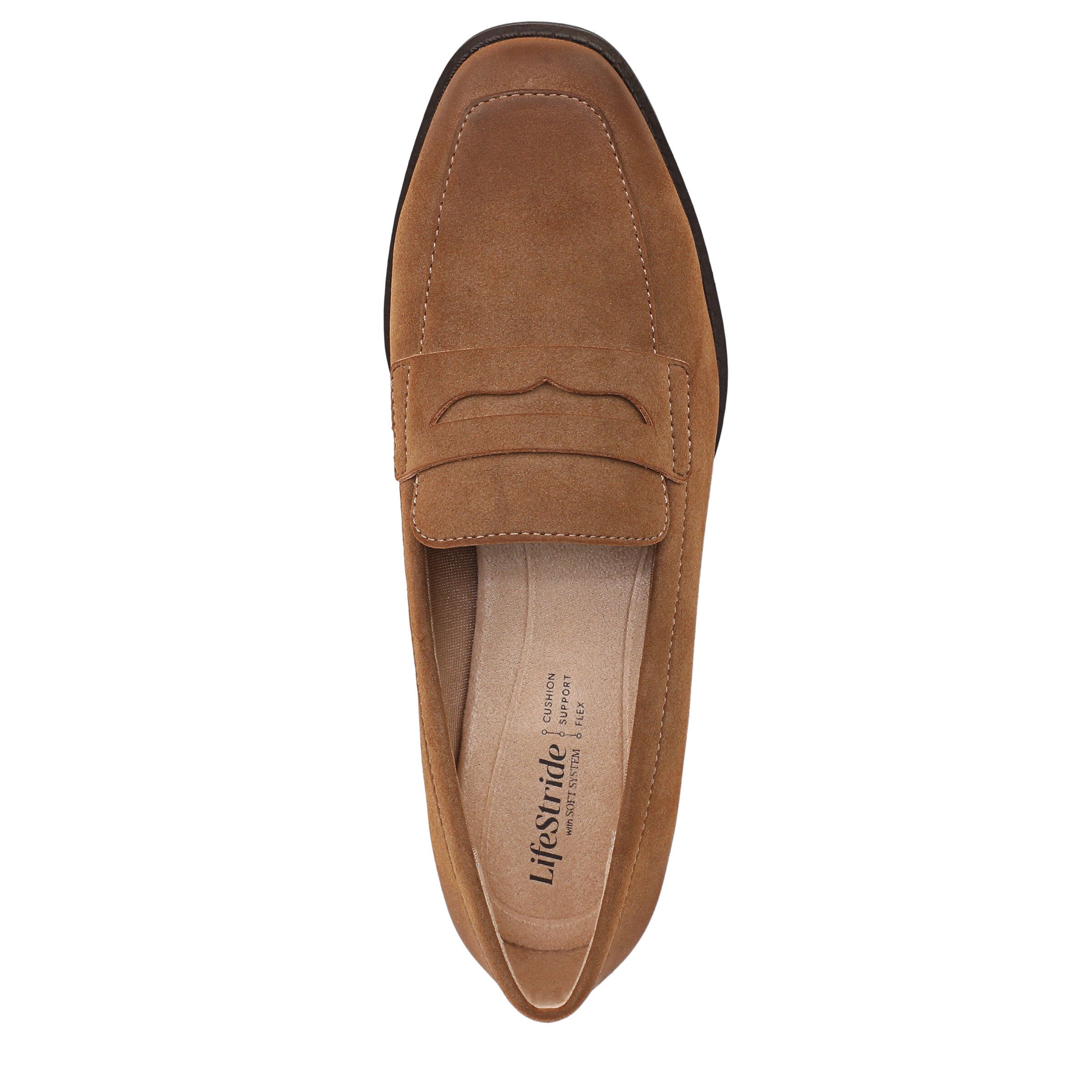 Frankie Slip On Loafer, TAN, alternate image number 6