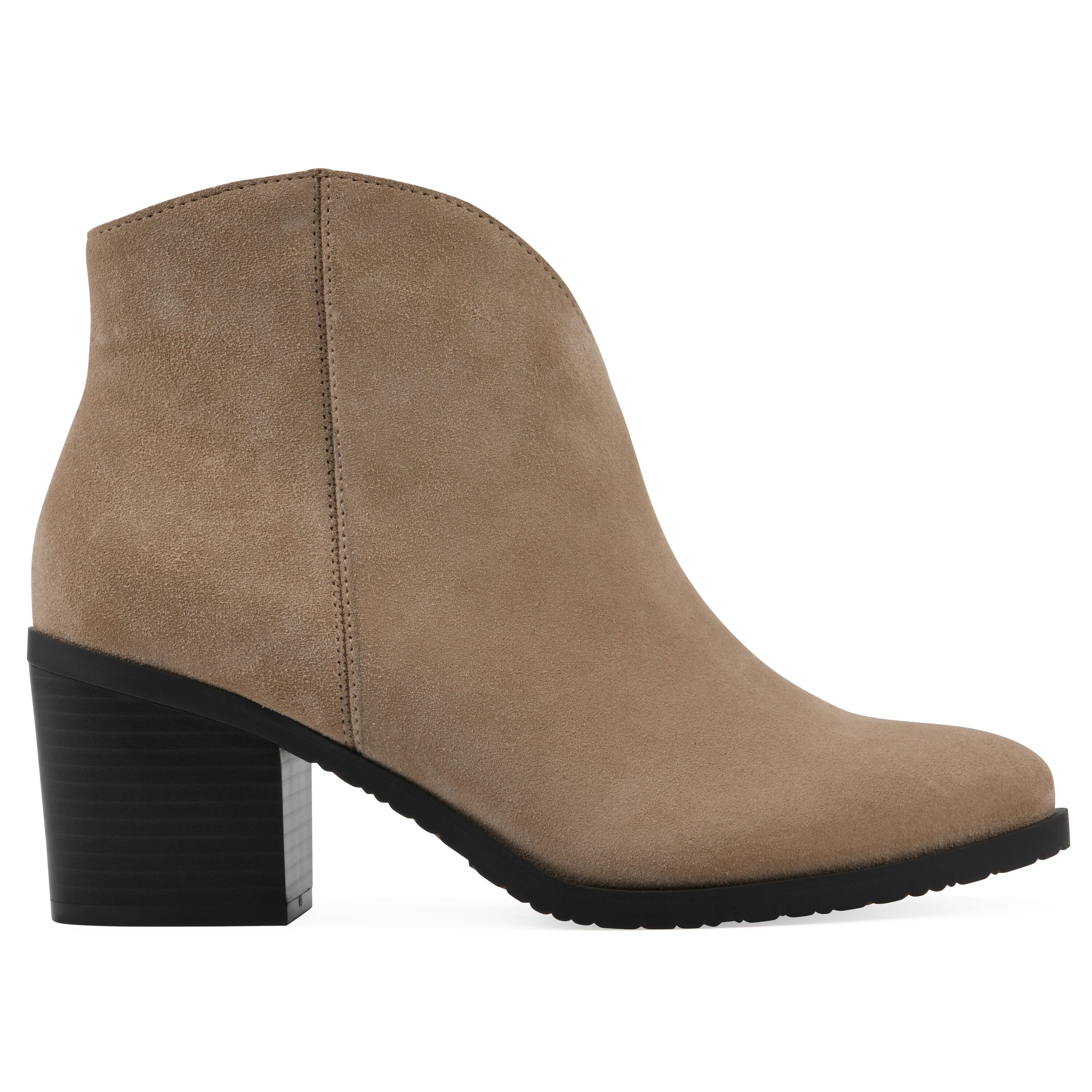 Tattle Heeled Bootie, BEACHWOOD SUEDE, alternate image number 2