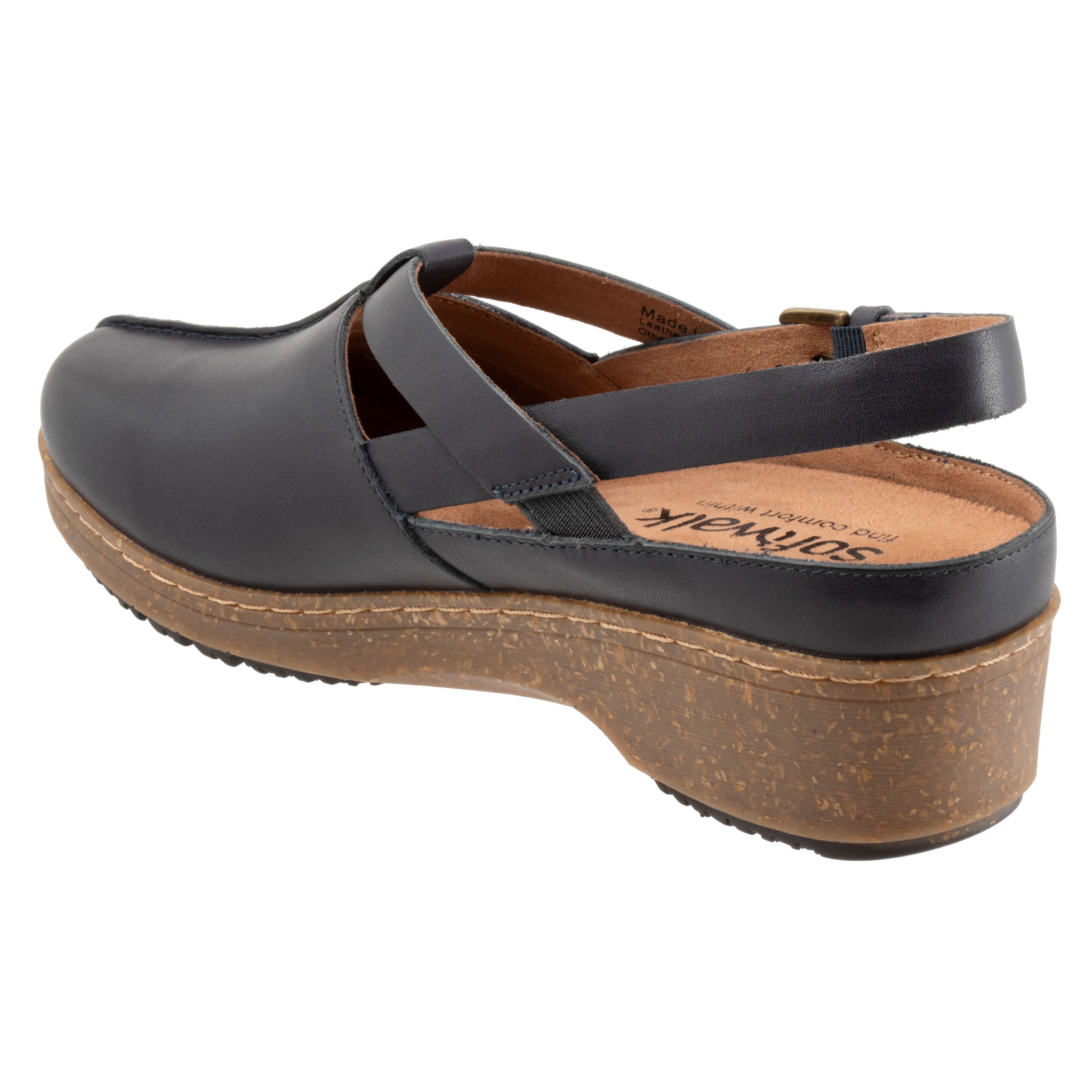Arica Clog, NAVY, on-hover image number 1