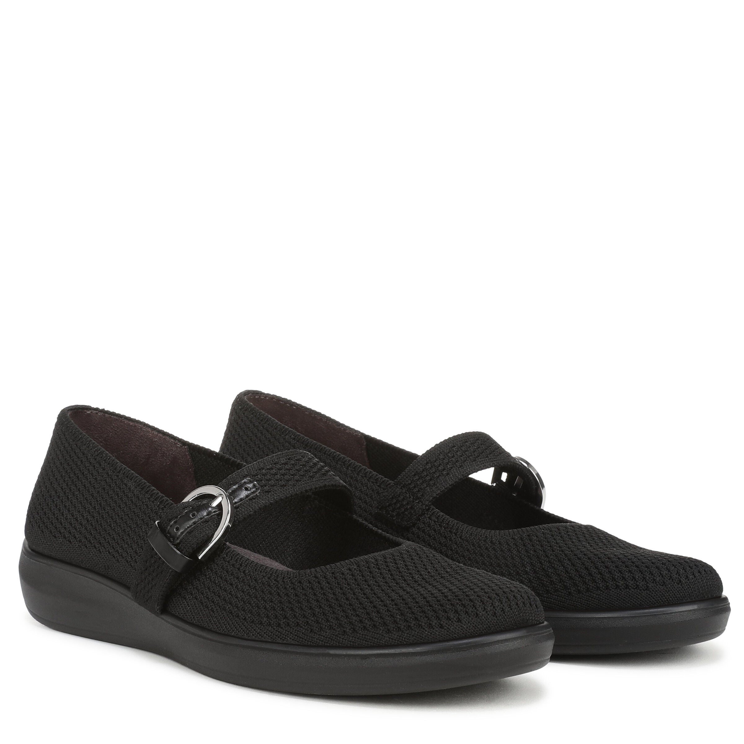 Nuevo Mary Jane Flat, BLACK, alternate image number 2