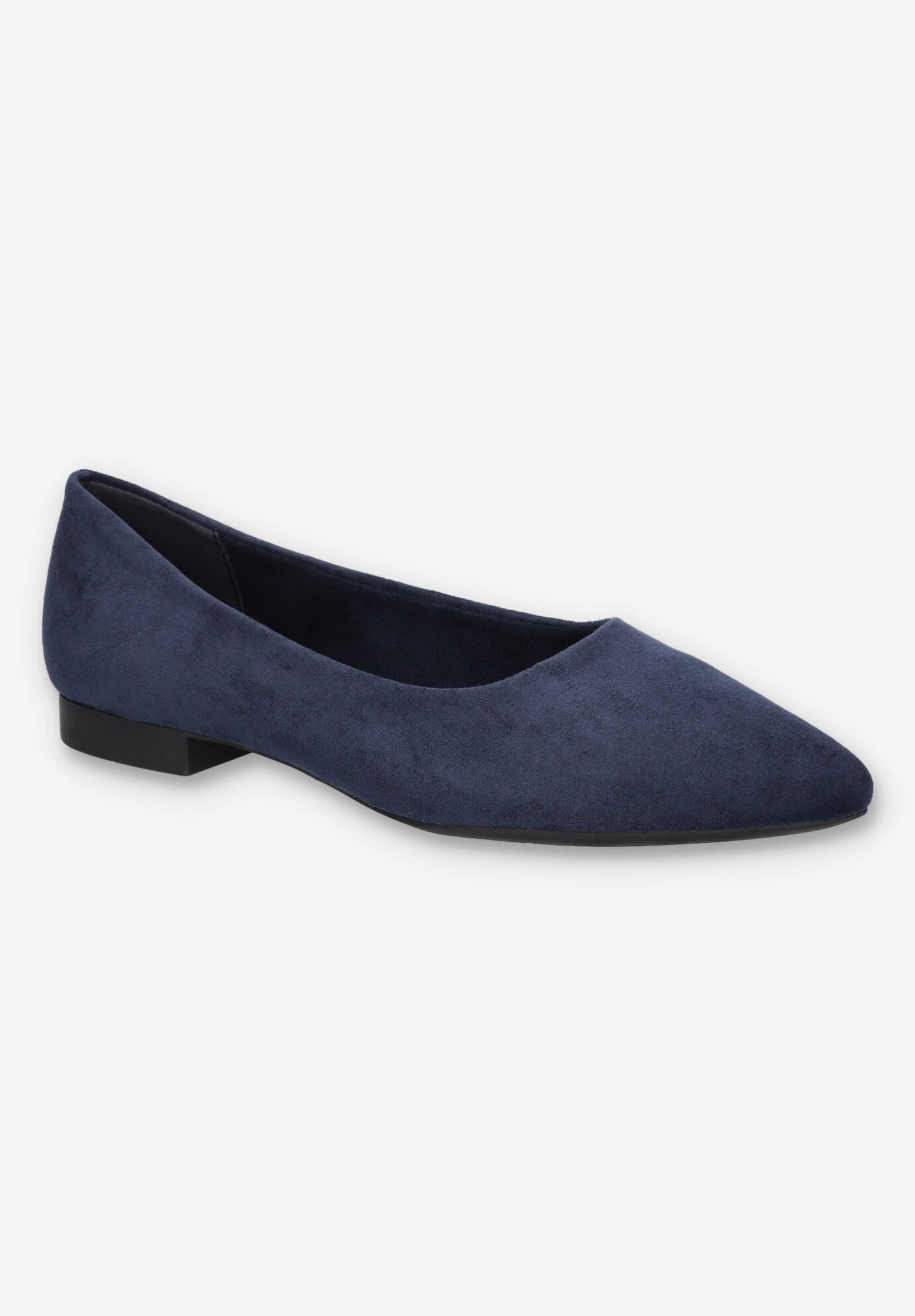 Mireya Casual Flat, NAVY SUEDE, hi-res image number 0