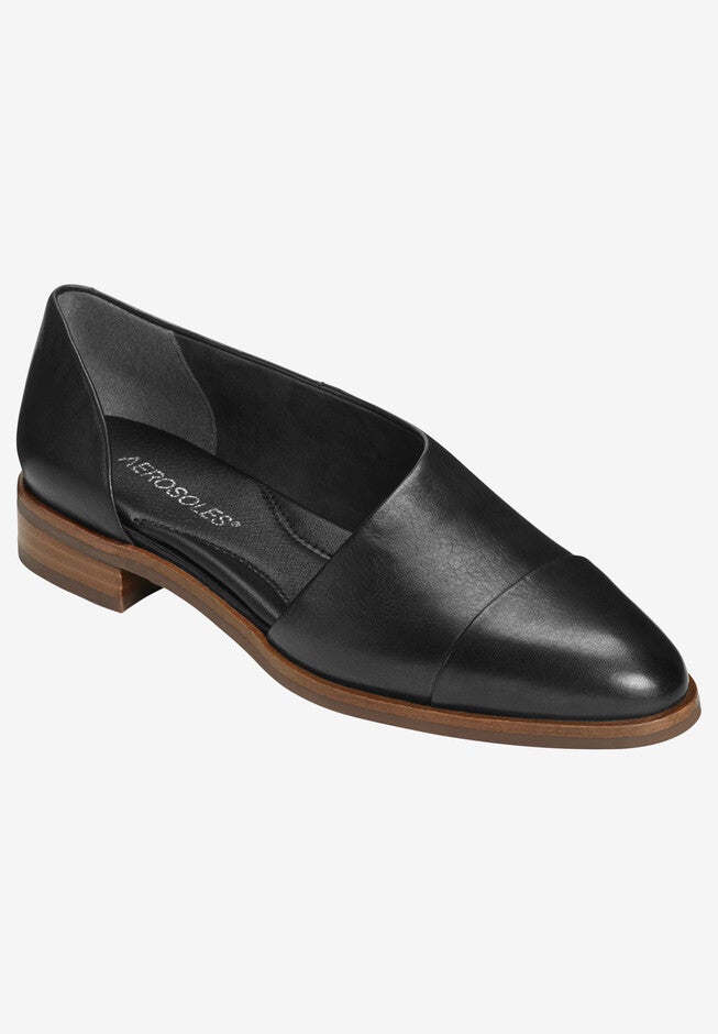 East Bound Slip-On , BLACK LEATHER, hi-res image number null