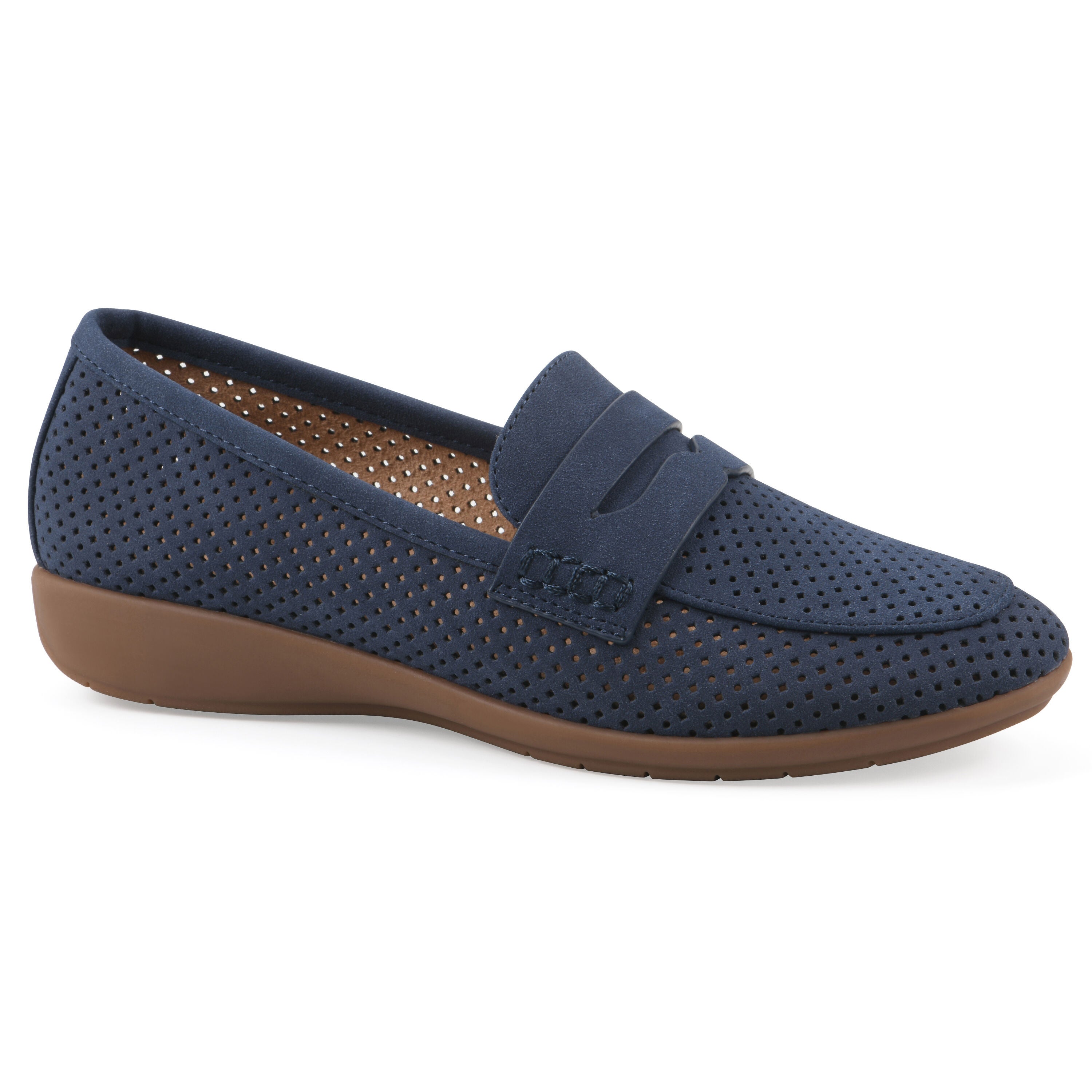 Samson Loafer, DARK BLUE NUBUCK, hi-res image number 0