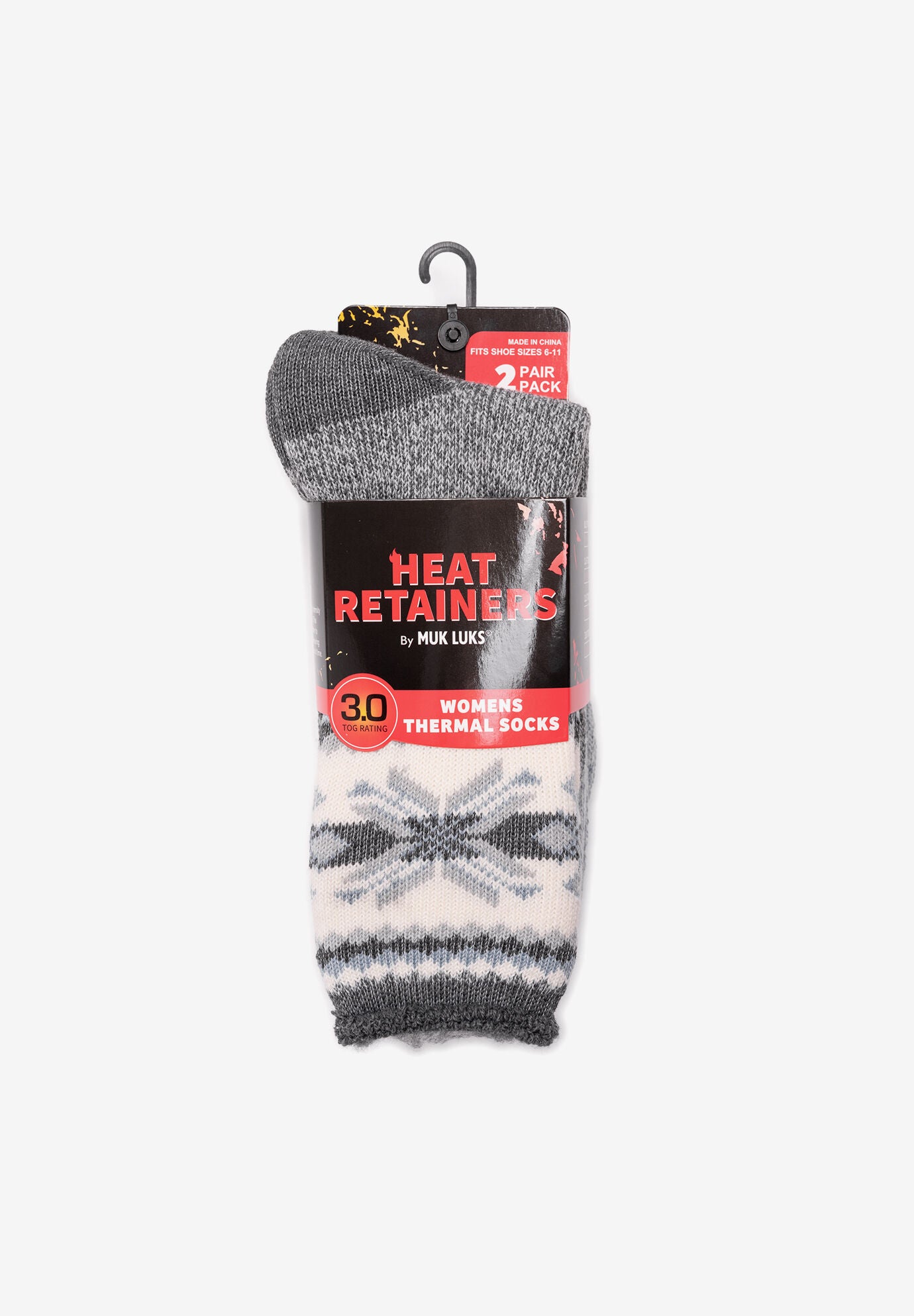 Heat Retainer 2-Pair Socks, , alternate image number 2