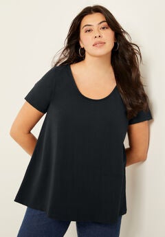 Plus Size Short Sleeve Sweaters