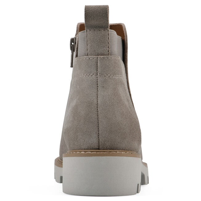 Glassie Lug Sole Chelsea Bootie, SAND SUEDE, on-hover image number 1