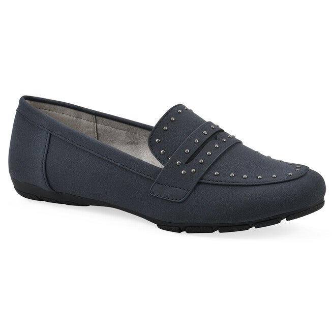 Giada Driving Mocassin, NAVY SUEDED SMOOTH, hi-res image number 0