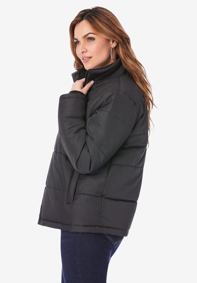 Short Puffer Jacket, , alternate image number null