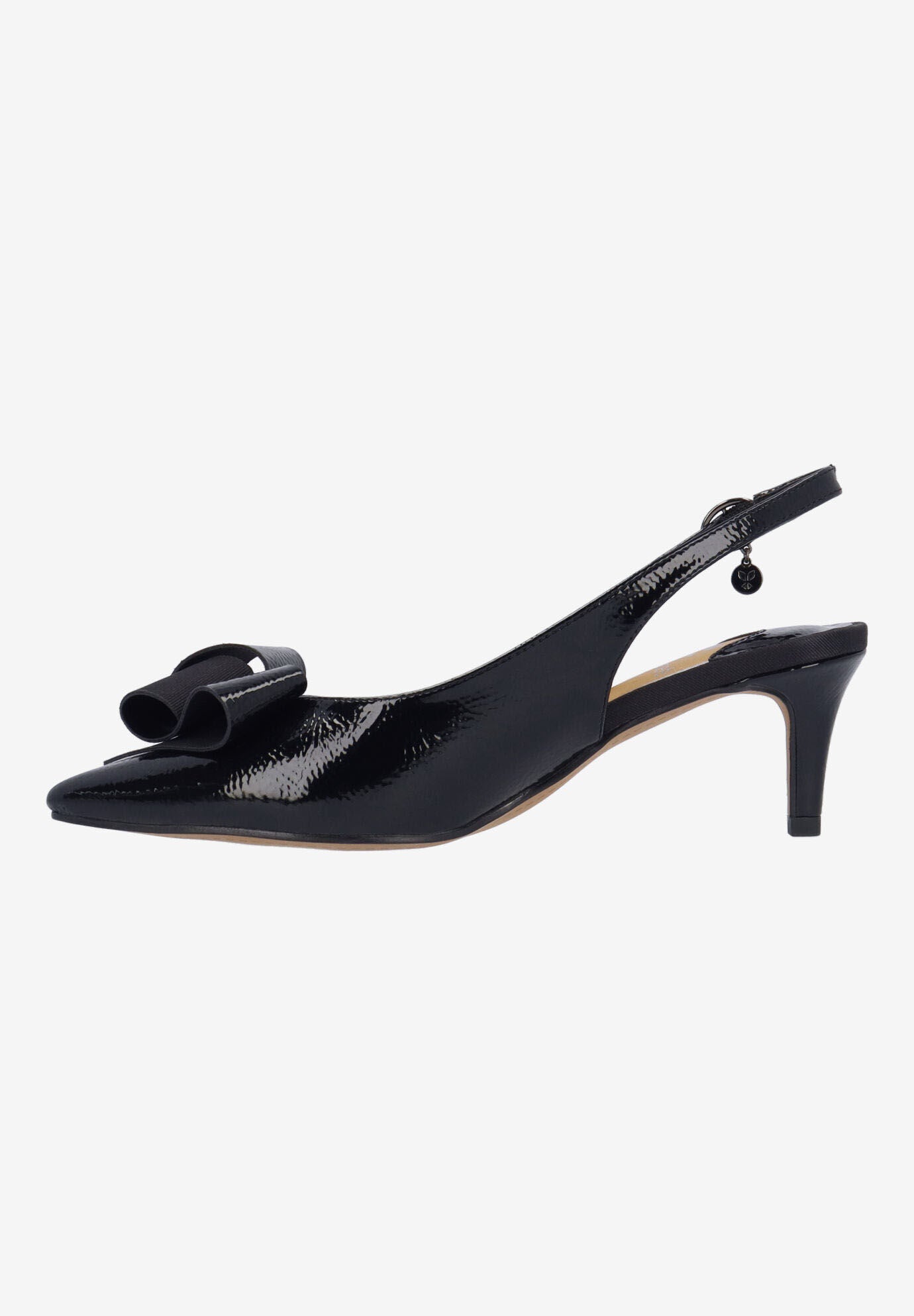 Delara Slingback Pump, BLACK, alternate image number 4