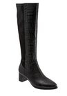 Kirby Boot , BLACK CROCO, hi-res image number null