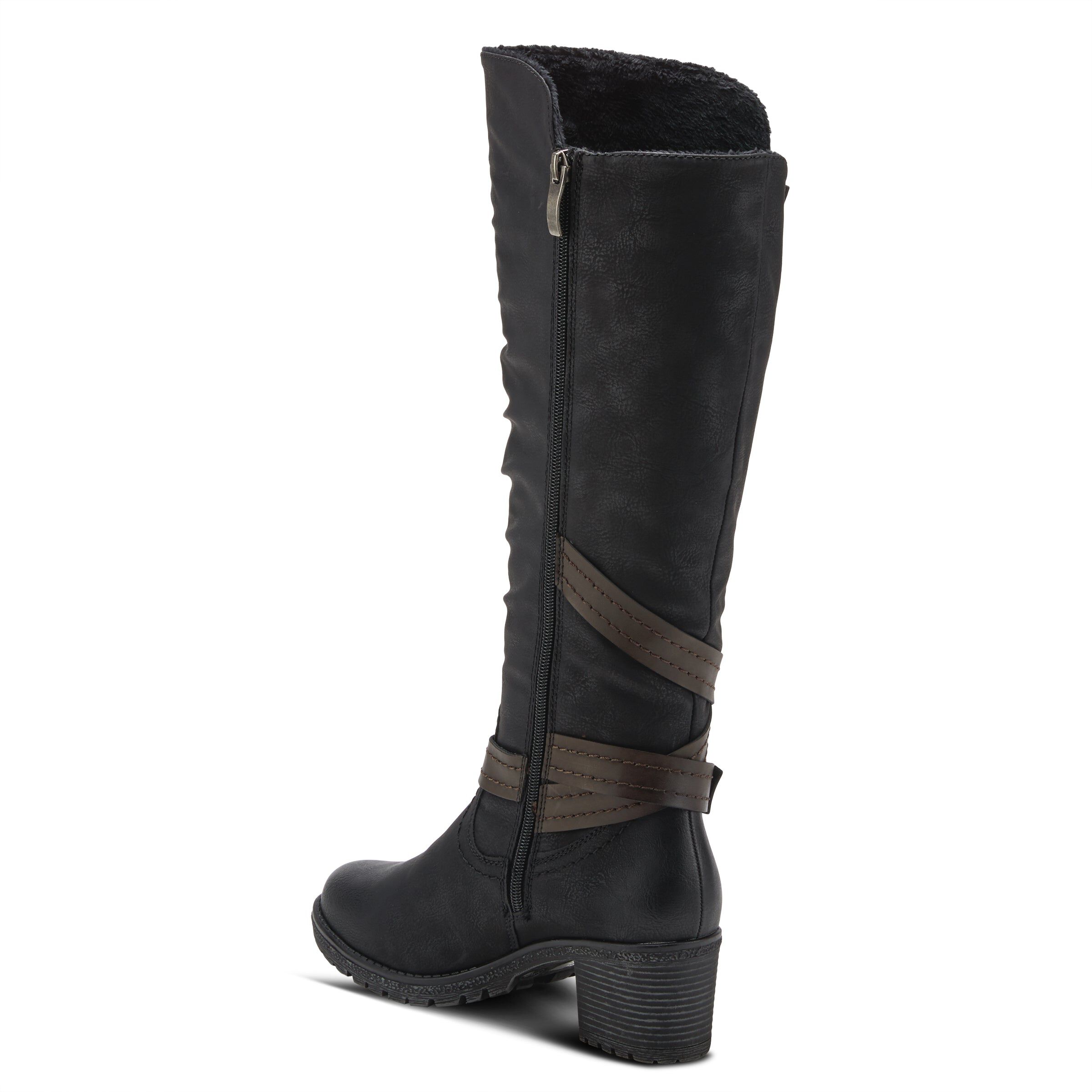 Gemisola Tall Boots, BLACK, alternate image number 6