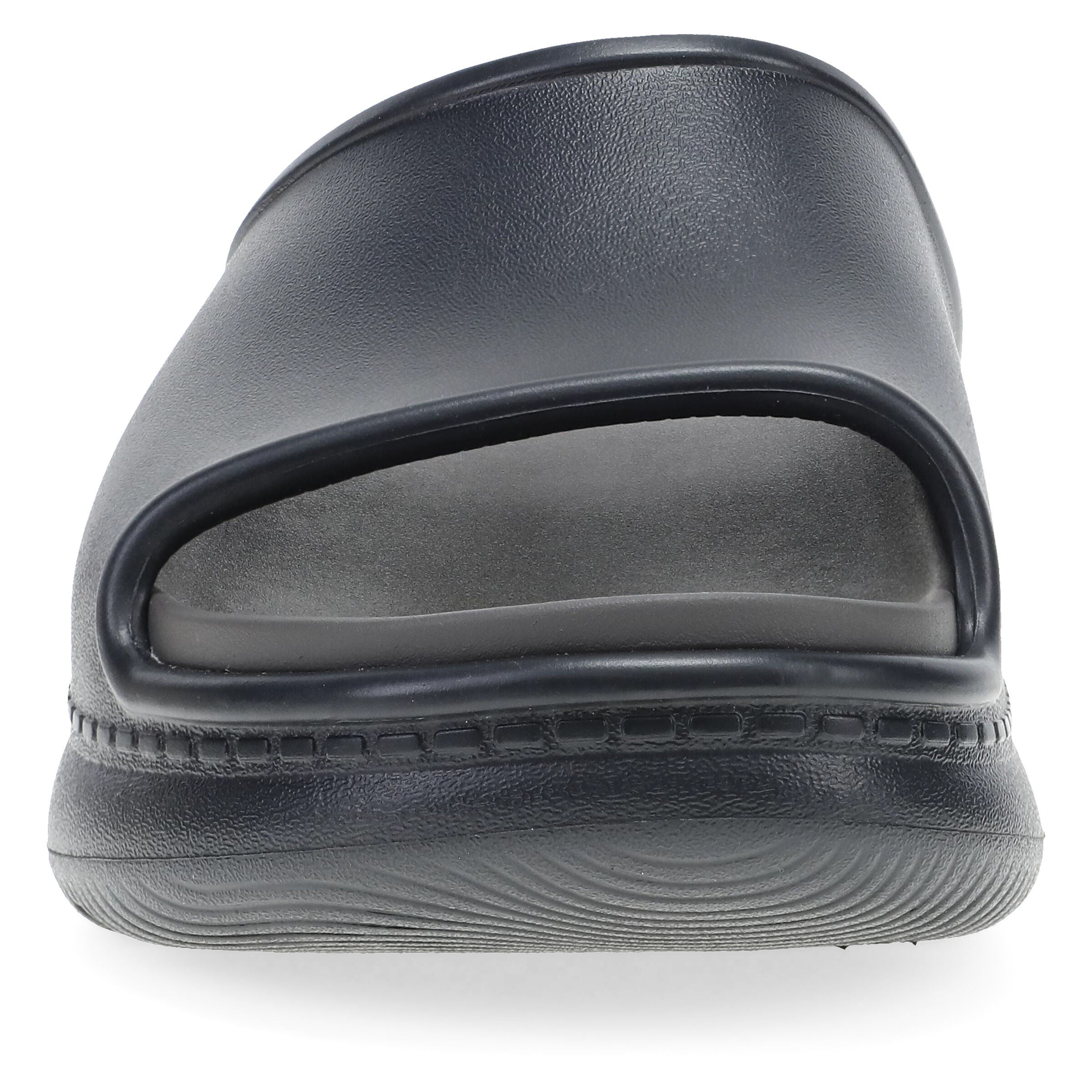 Devyn Molded Slip On Slide, BLACK, alternate image number 2