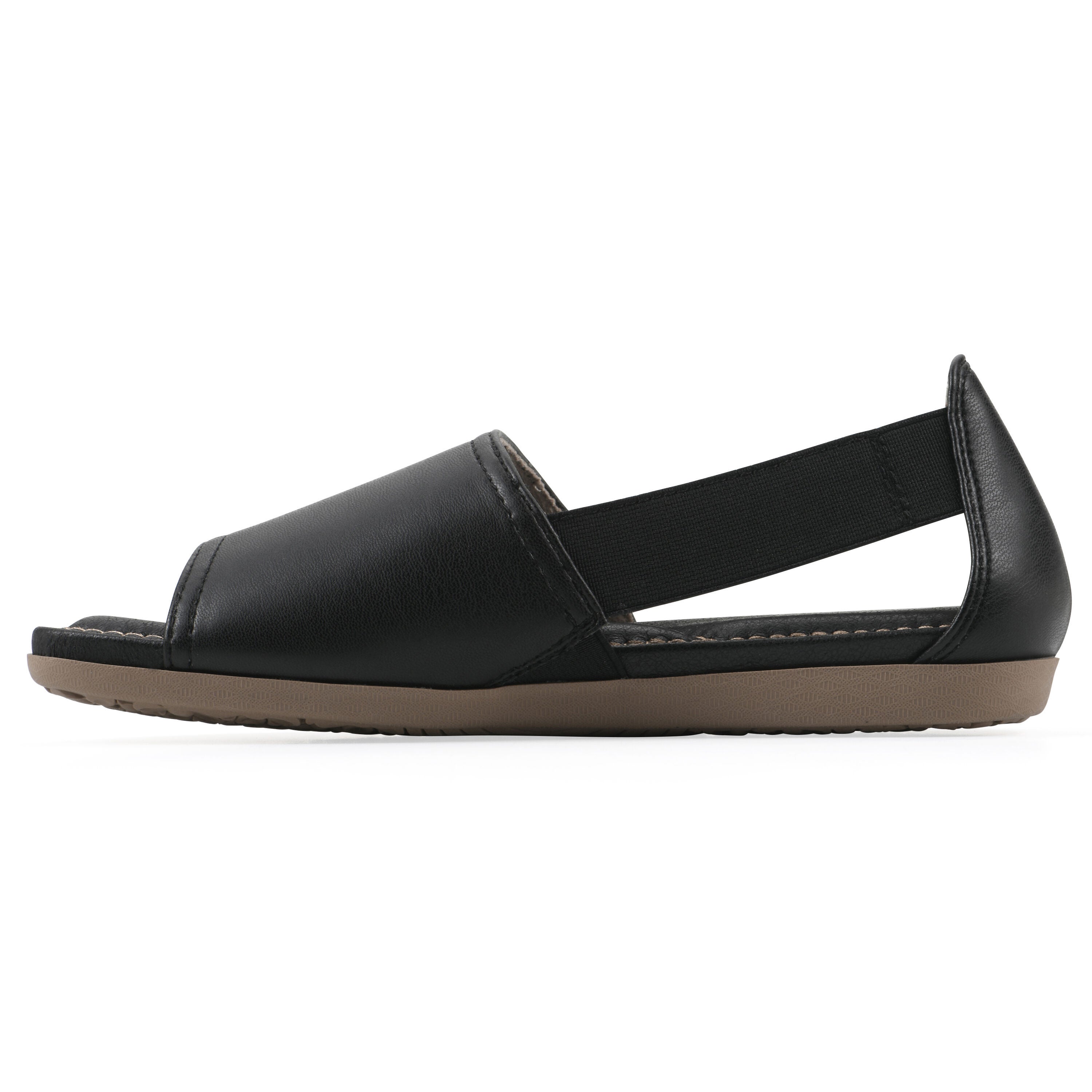 Frankson Open Toe Sandal, BLACK SMOOTH, alternate image number 3