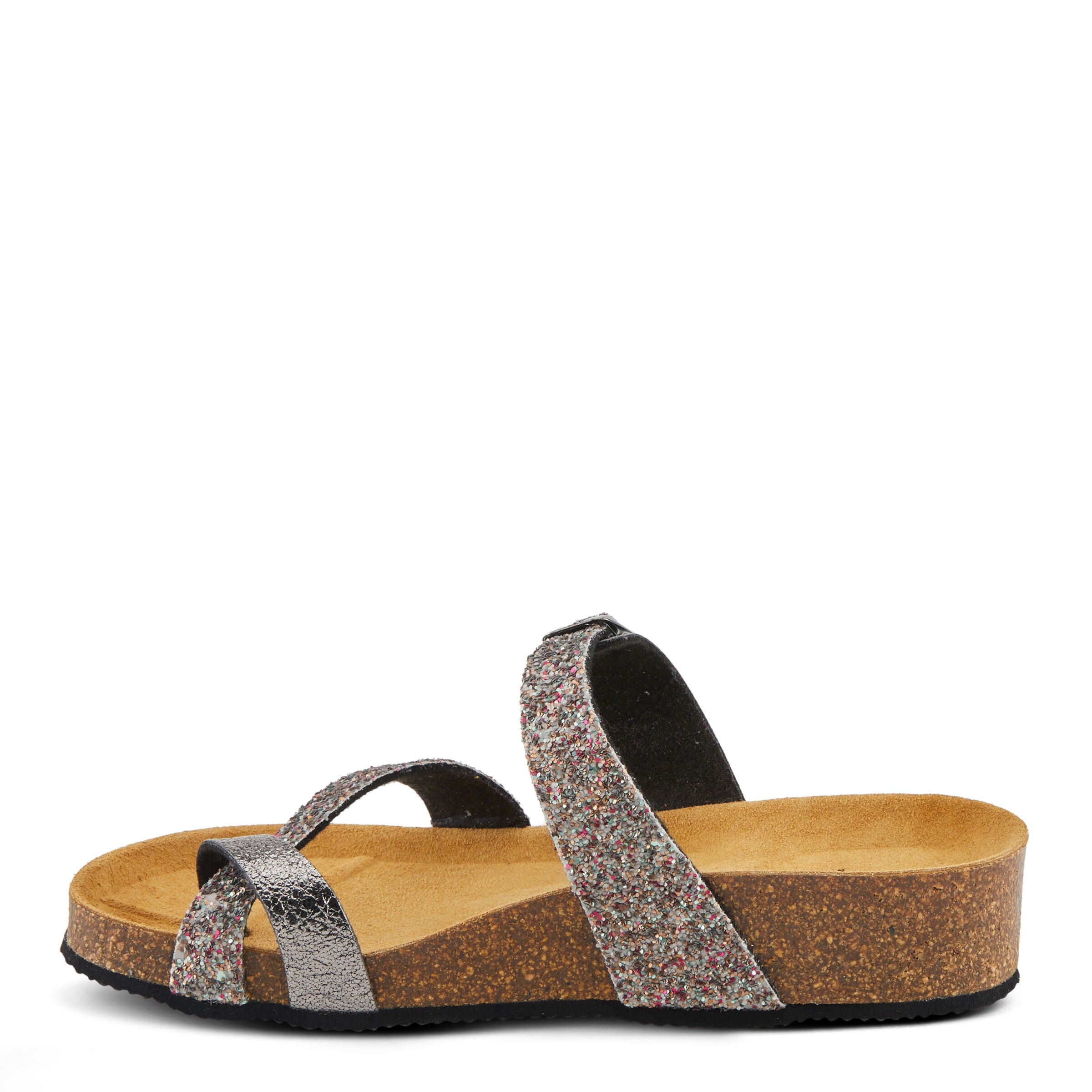 Burch Sandal, PEWTER, alternate image number 2
