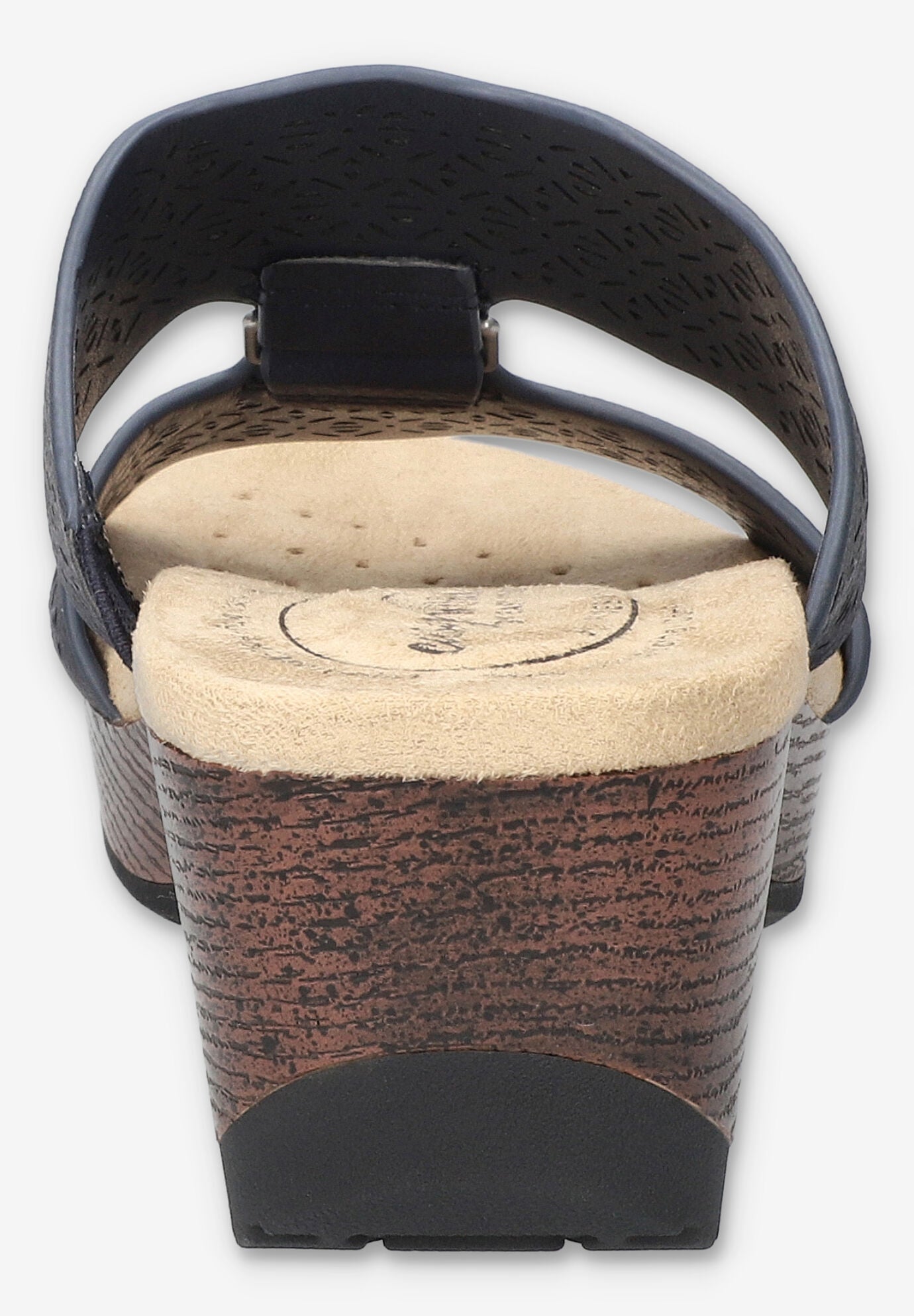 Rin Slip-Resistant Sandal, NAVY, alternate image number 3