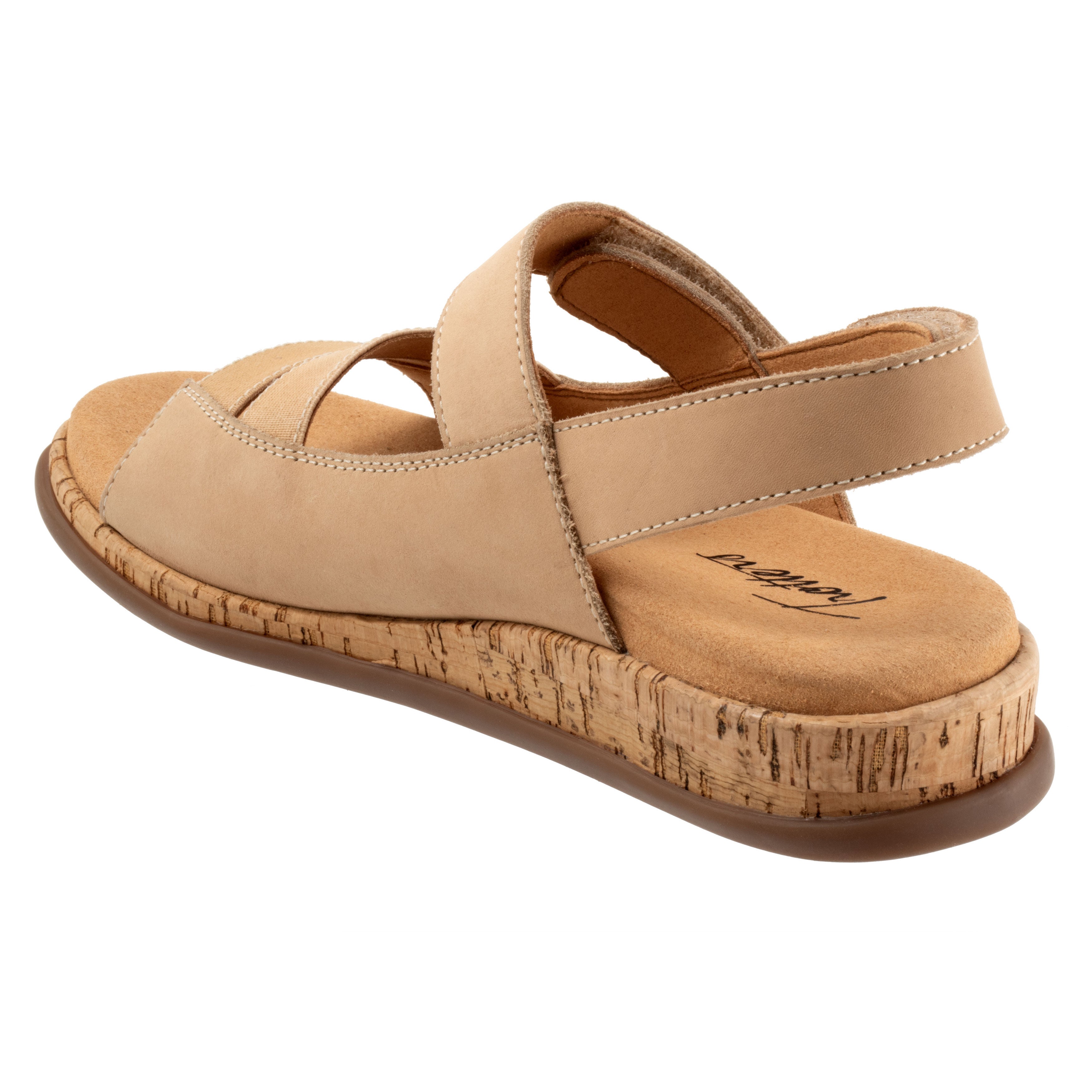 Gemini Sandal, BEIGE NUBUCK, on-hover image number 1