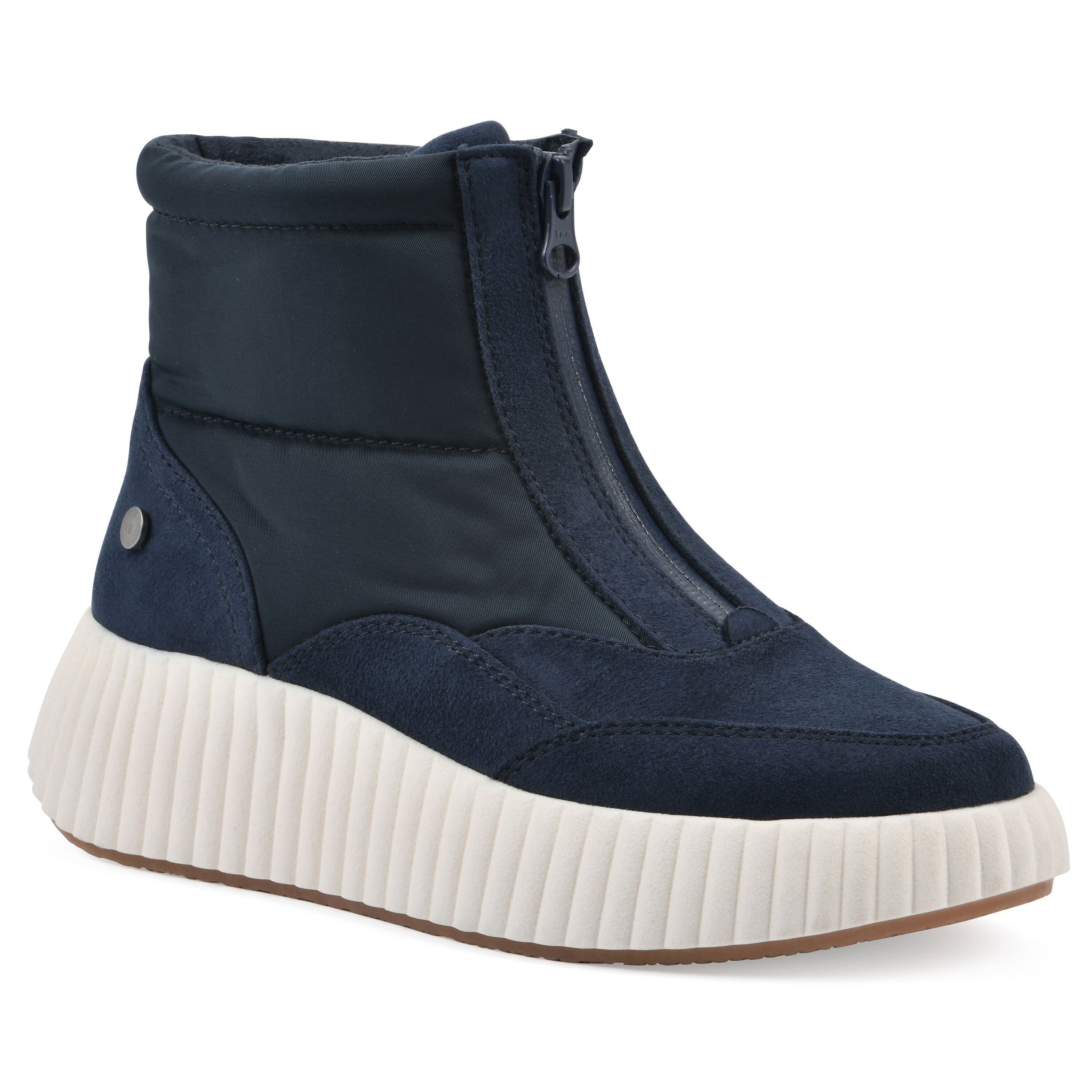 Downtown Platform Sneaker Bootie, NAVY MULTI, hi-res image number 0
