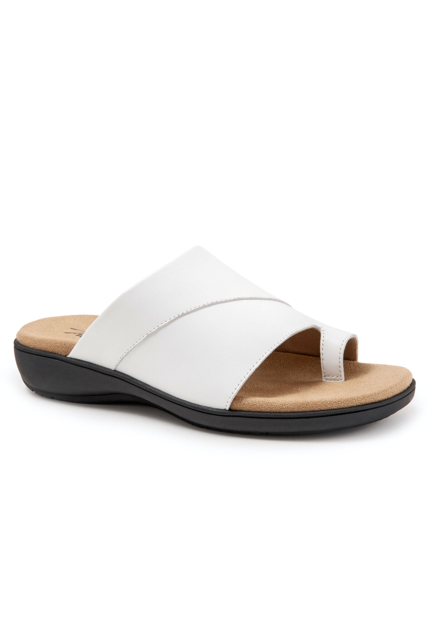 Regina Slip On Sandal, WHITE, hi-res image number 0