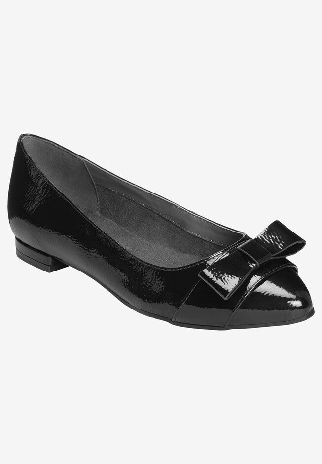 Classy Girl Flat , BLACK, hi-res image number 0