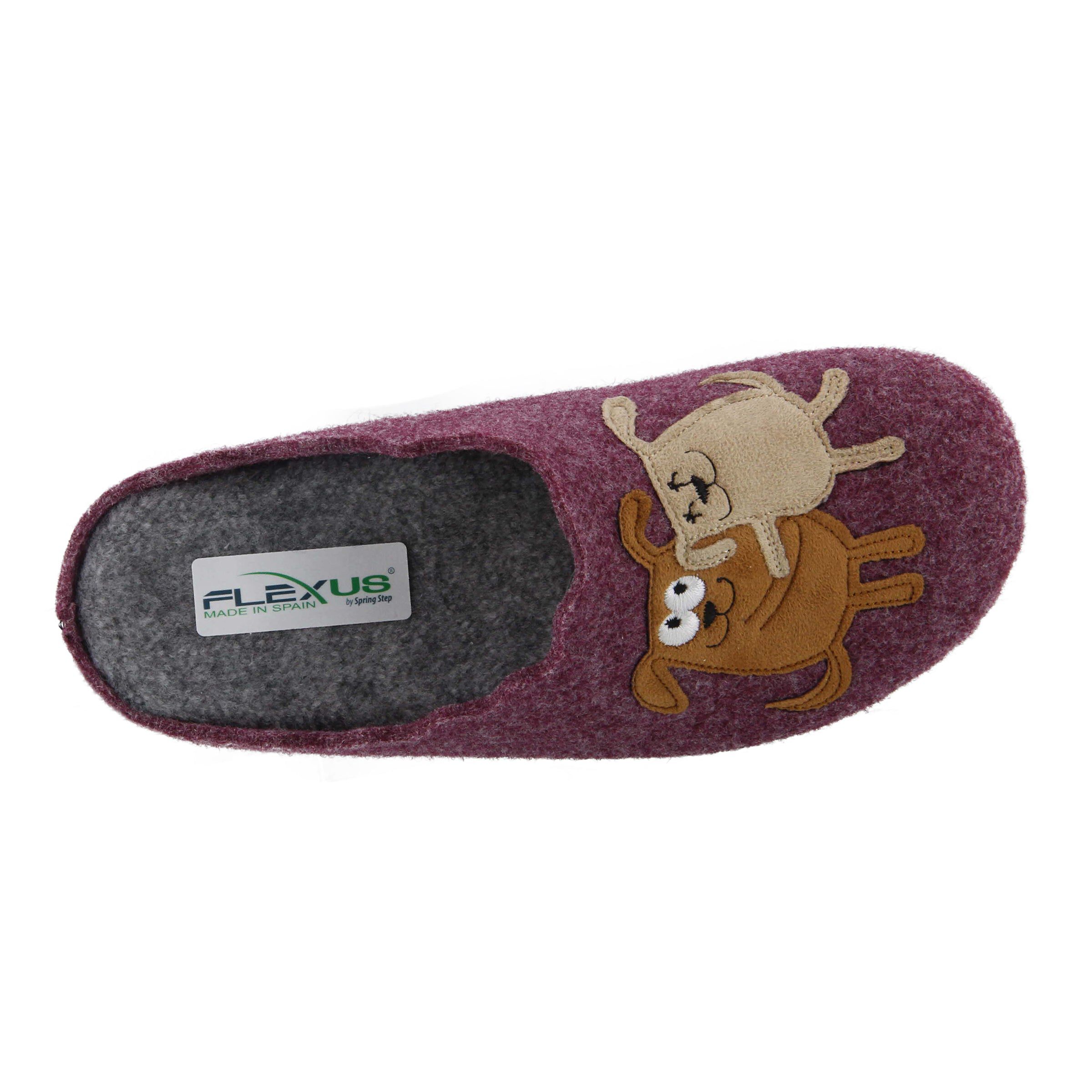 Petlove Slippers, BORDEAUX, alternate image number 3