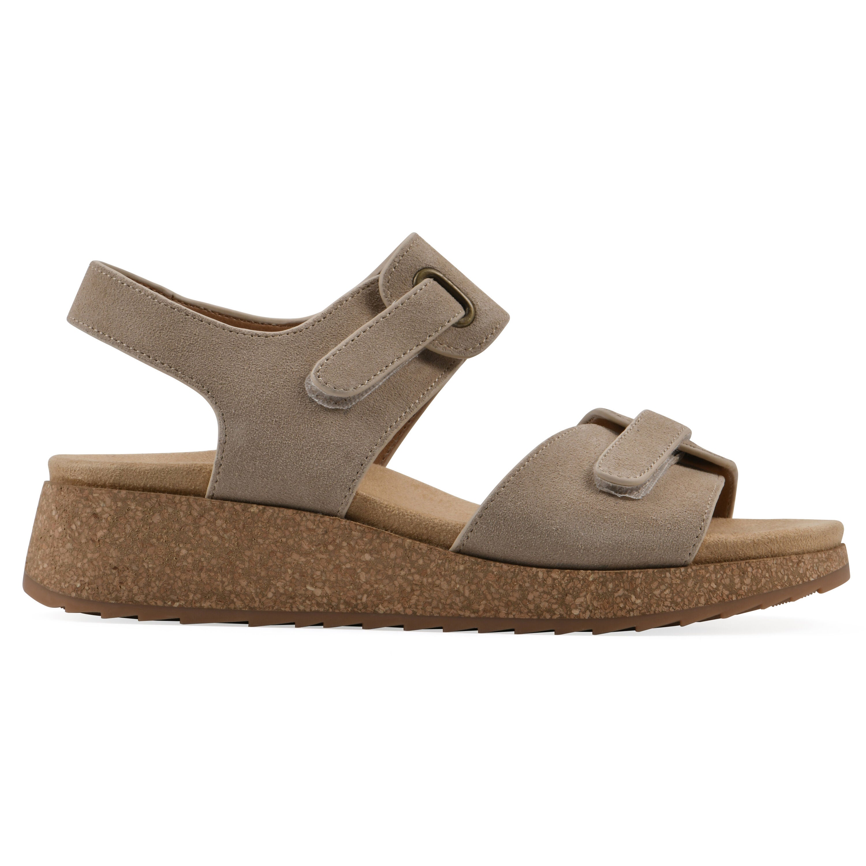 Gelato Wedge Sandal, SANDALWOOD SUEDE, alternate image number 2