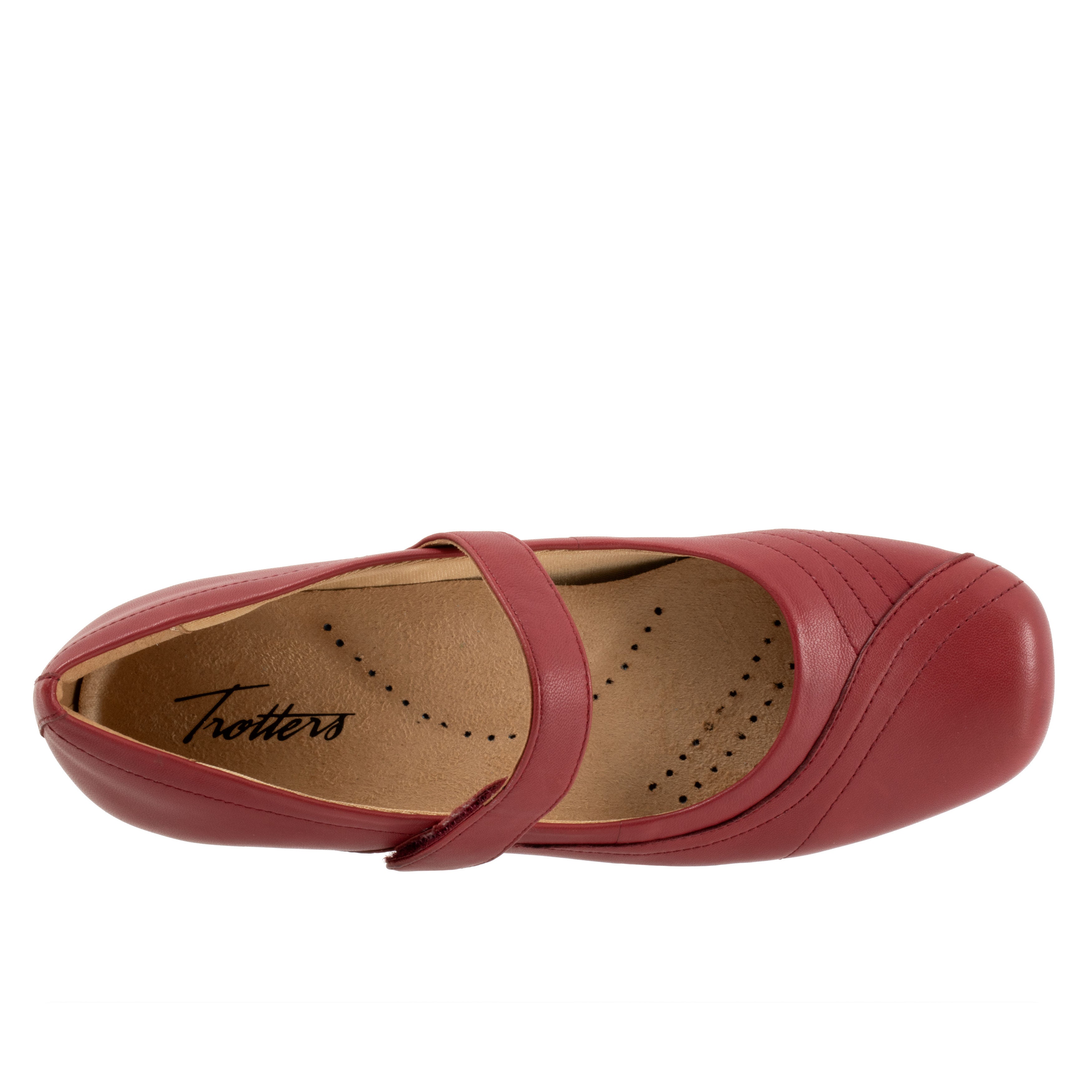 Sherese Flat, DARK DARK RED, alternate image number 3