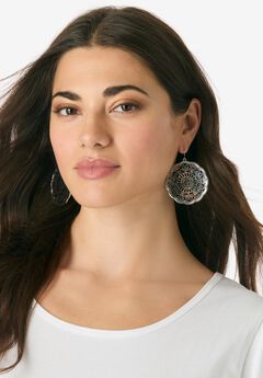 Filigree Drop Earring