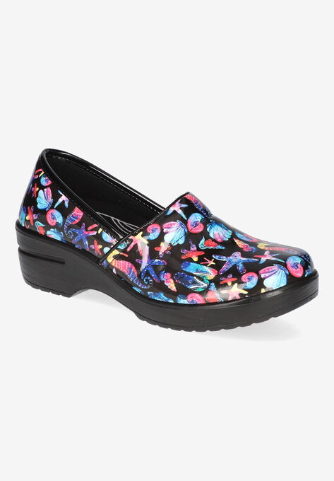 Lyndee Slip-Ons by Easy Works by Easy Street®, SEA LIFE PATENT, hi-res image number null