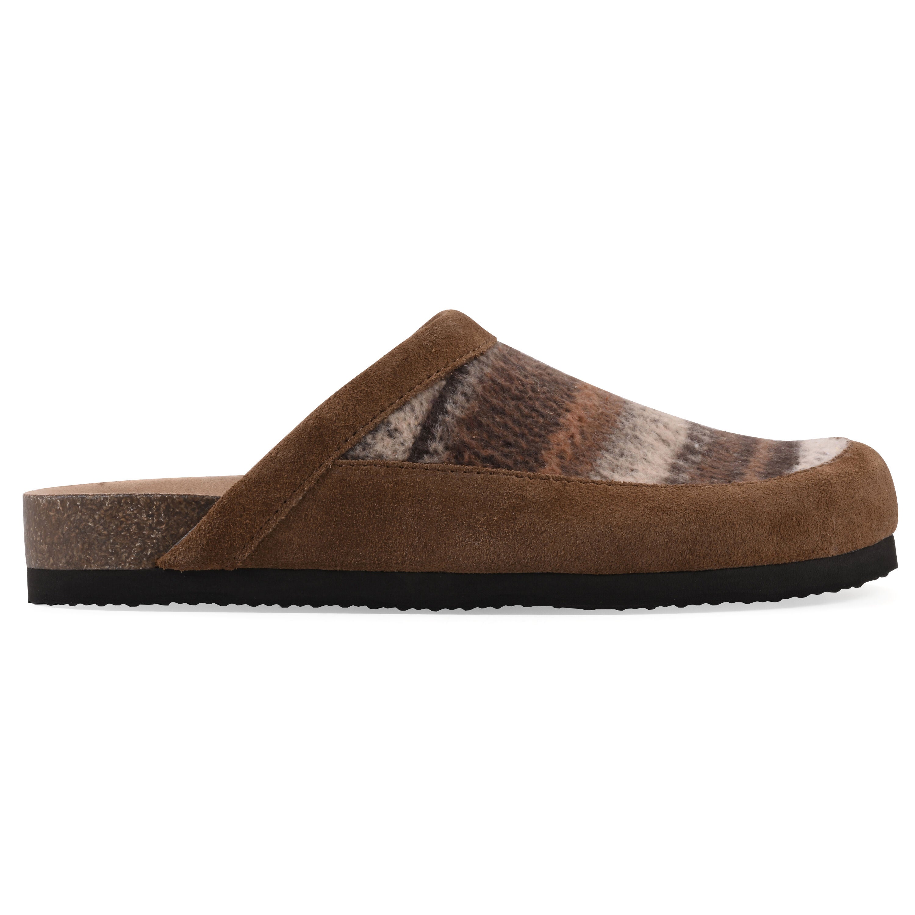 Benday Footbeds Clog, CHESTNUT, alternate image number 2