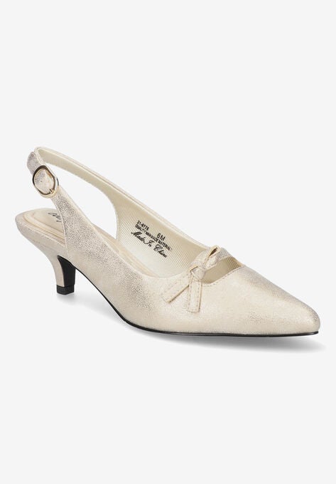 Emerin Pump, SOFT GOLD METALLIC, hi-res image number null