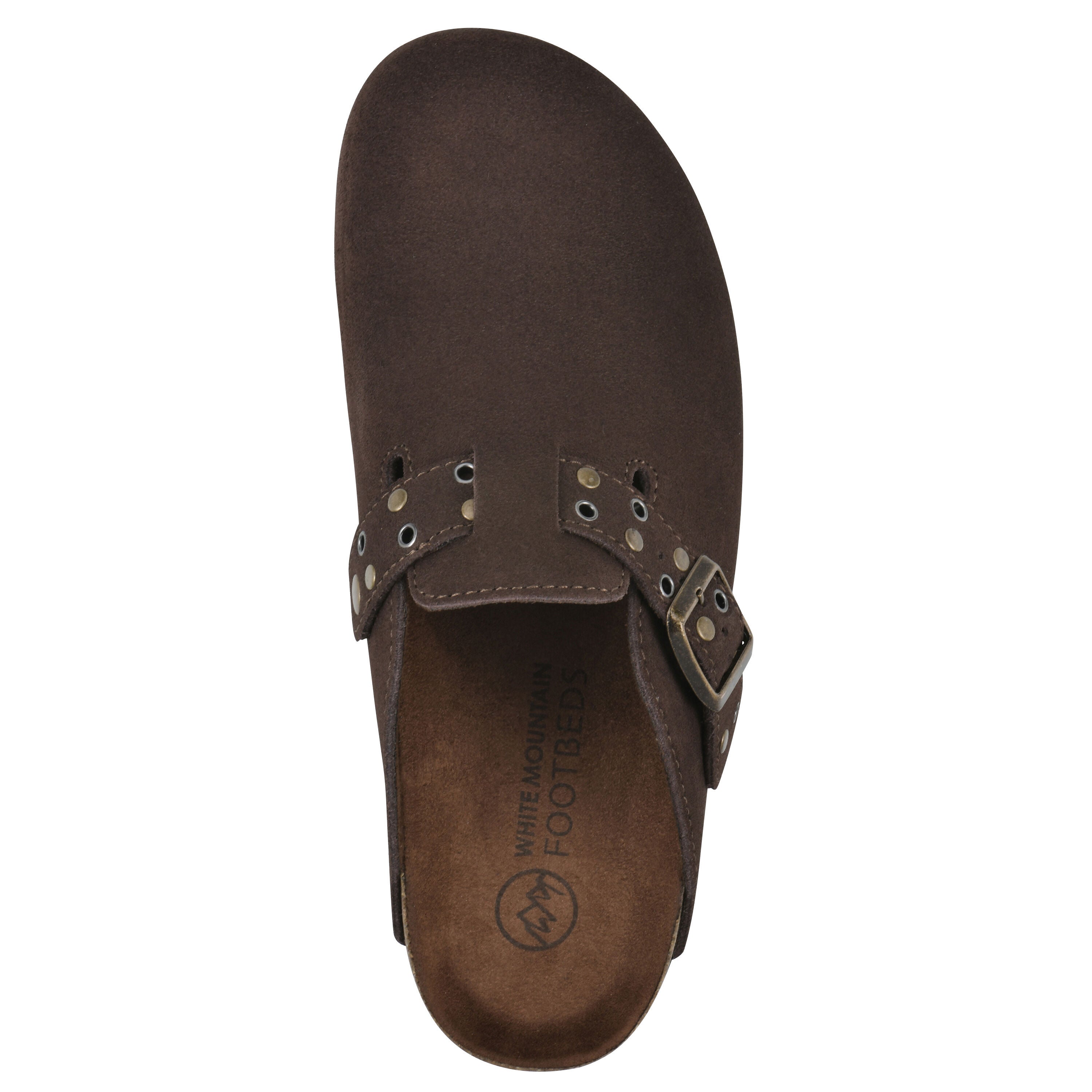 Benben Footbeds Clog, COCO BROWN SUEDE, alternate image number 4