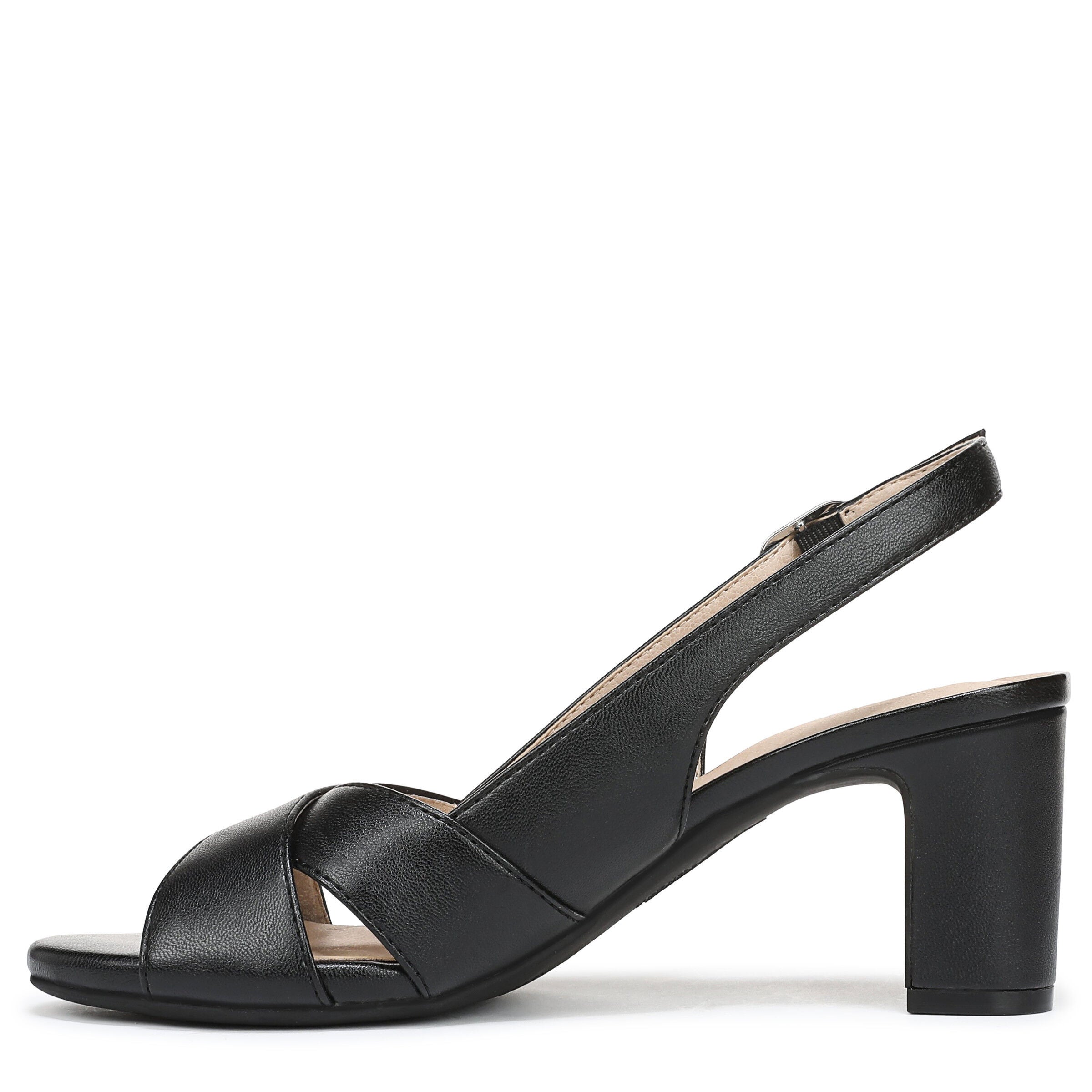 Freesia Slingback Sandal, BLACK, alternate image number 5