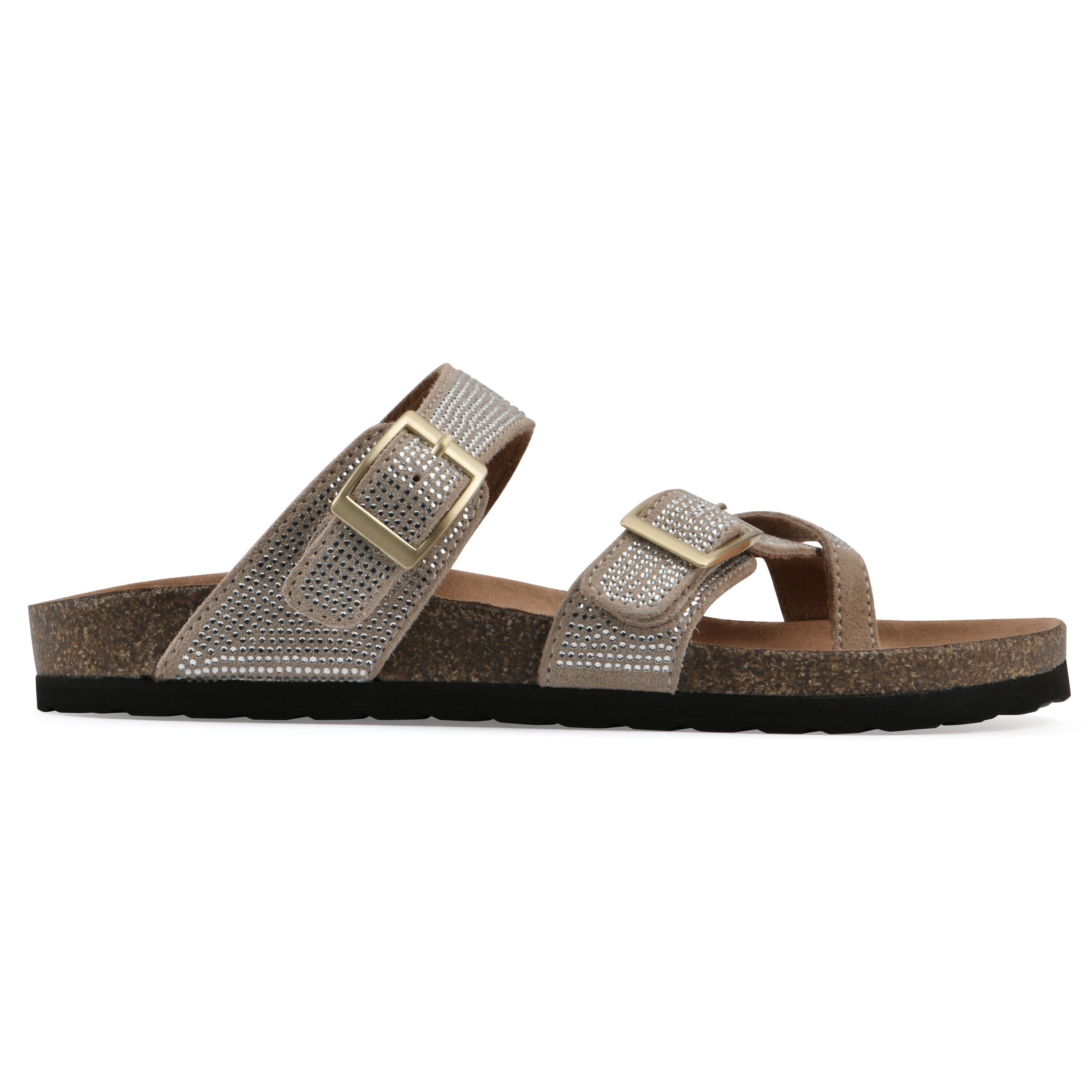 Grays Footbeds Sandal, SANDAL WOOD SUEDE, alternate image number 2