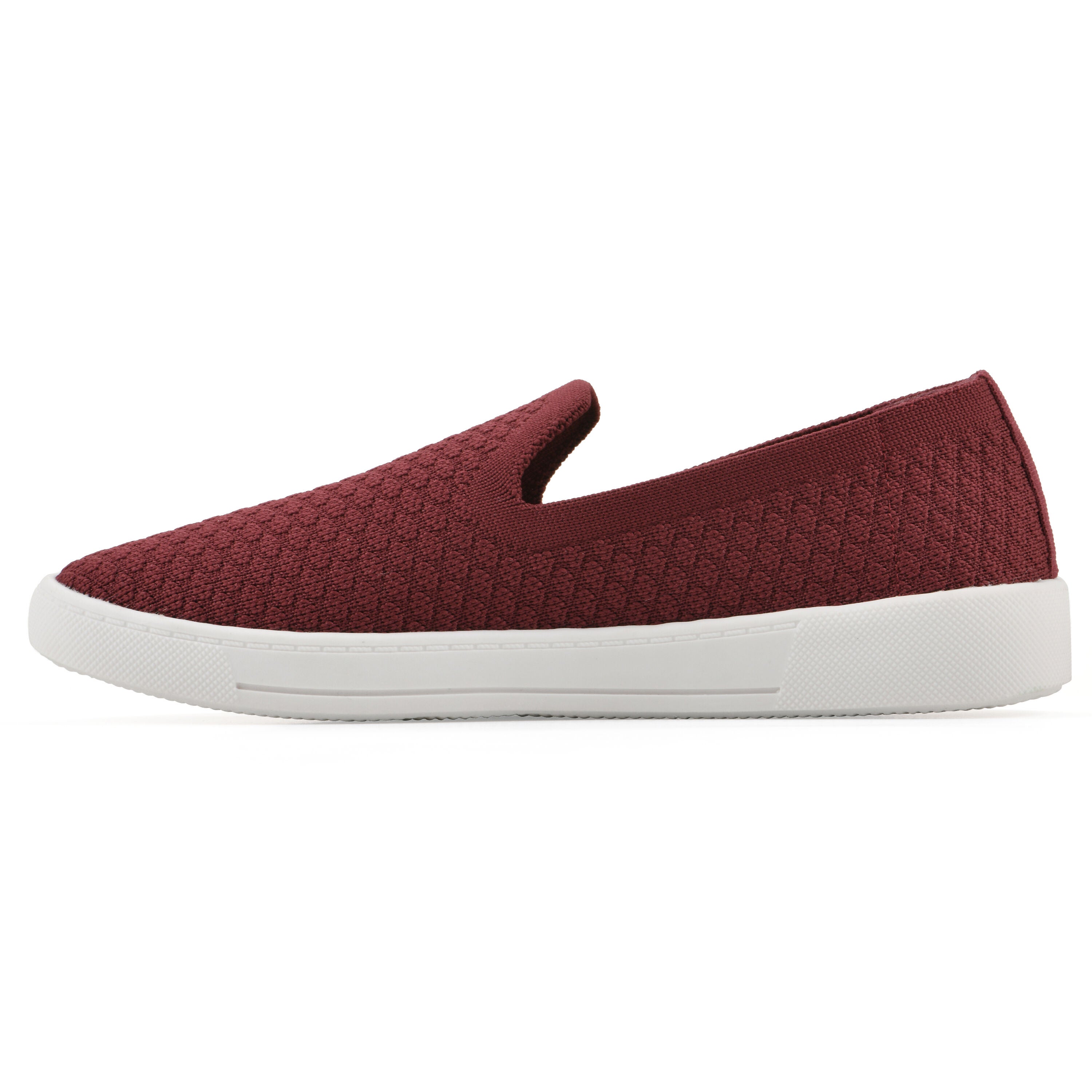 Upstay Slip-on Sneaker, BURGUNDY FABRIC, alternate image number 3