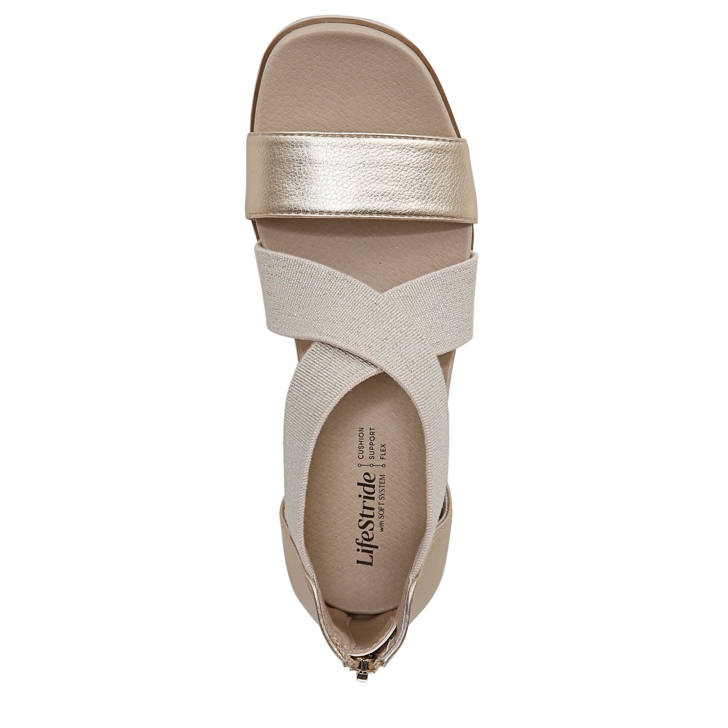 Giselle Sandal, GOLD, alternate image number 6