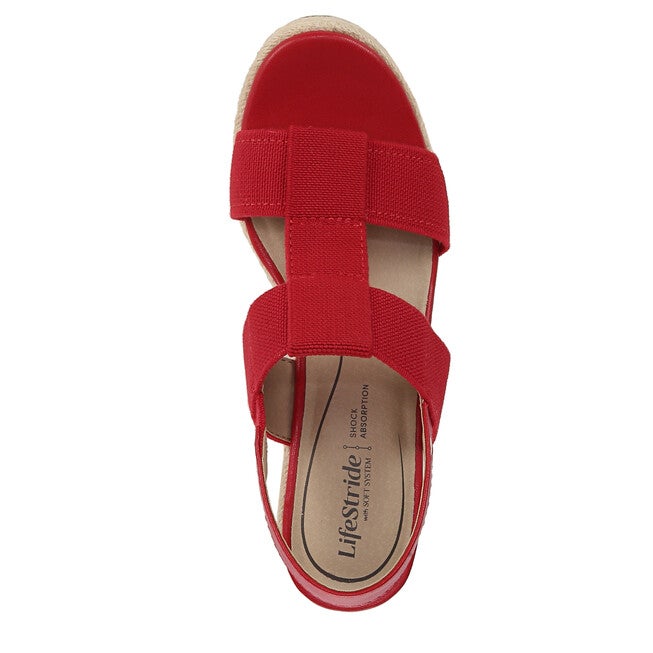 Tallulah Sandal, FIRE RED, alternate image number 6