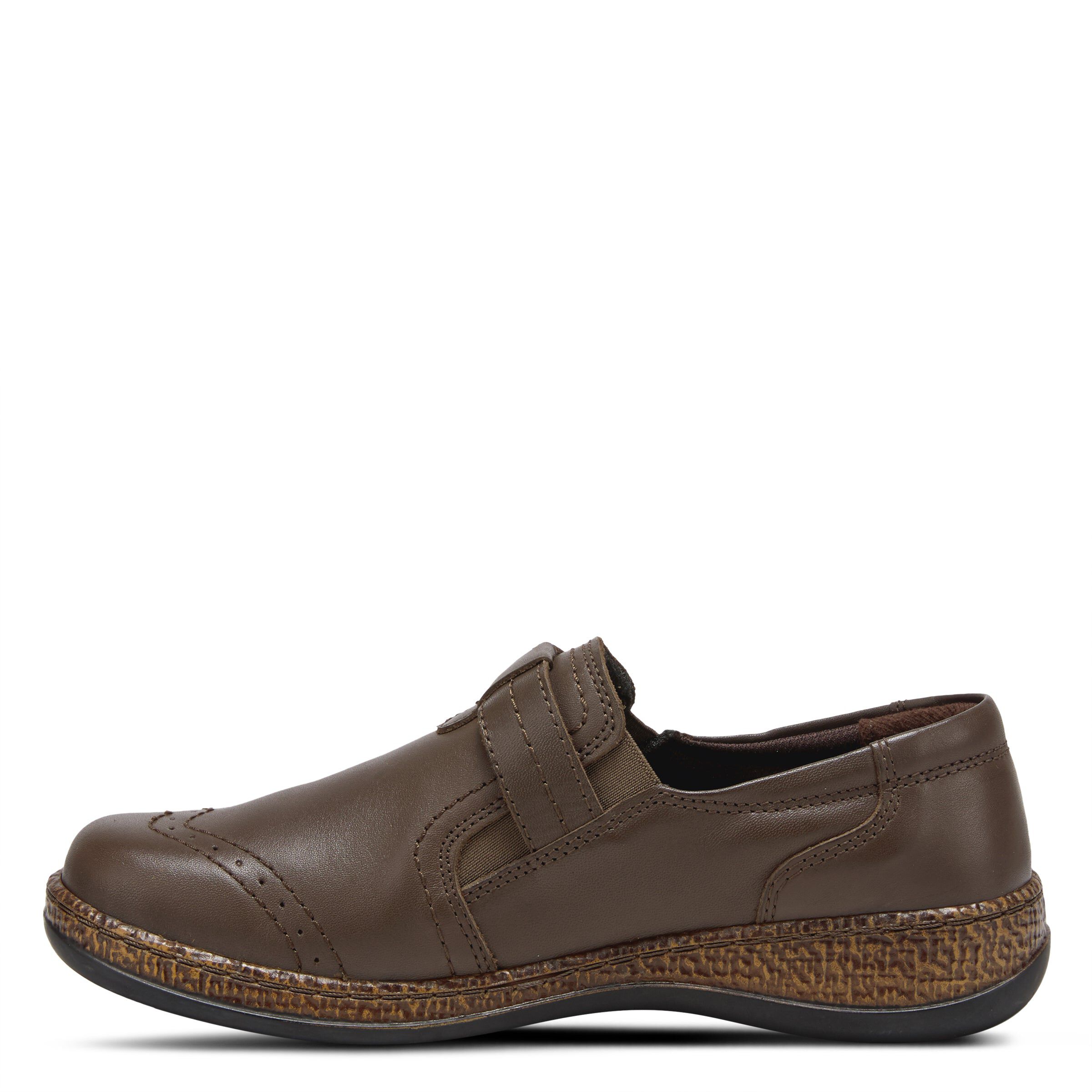 Smolqua Flat Shoes, BROWN, alternate image number 2