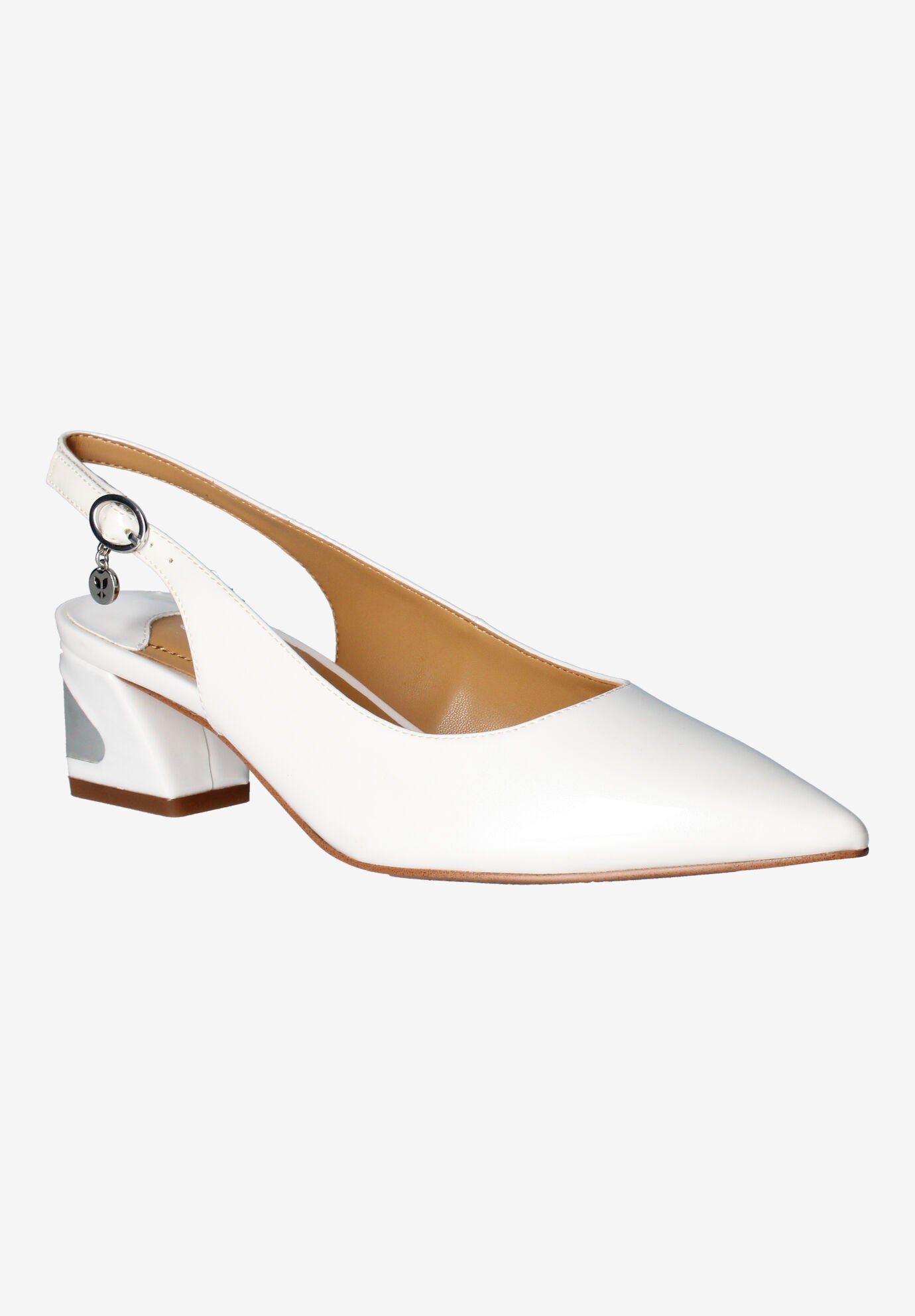 Shayanne Slingback Pump, WHITE, hi-res image number 0