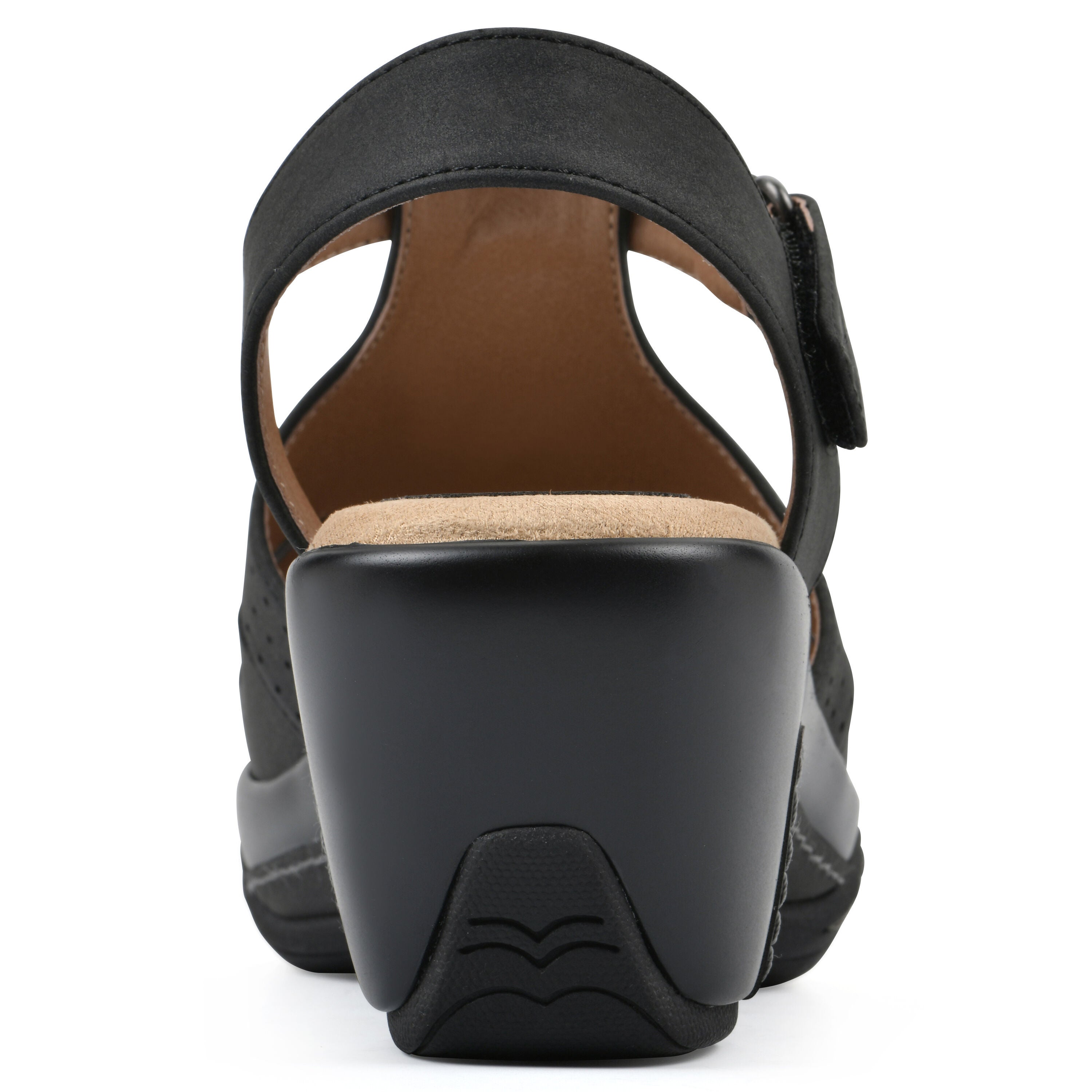 Vie Clog, BLACK SMOOTH, on-hover image number 1