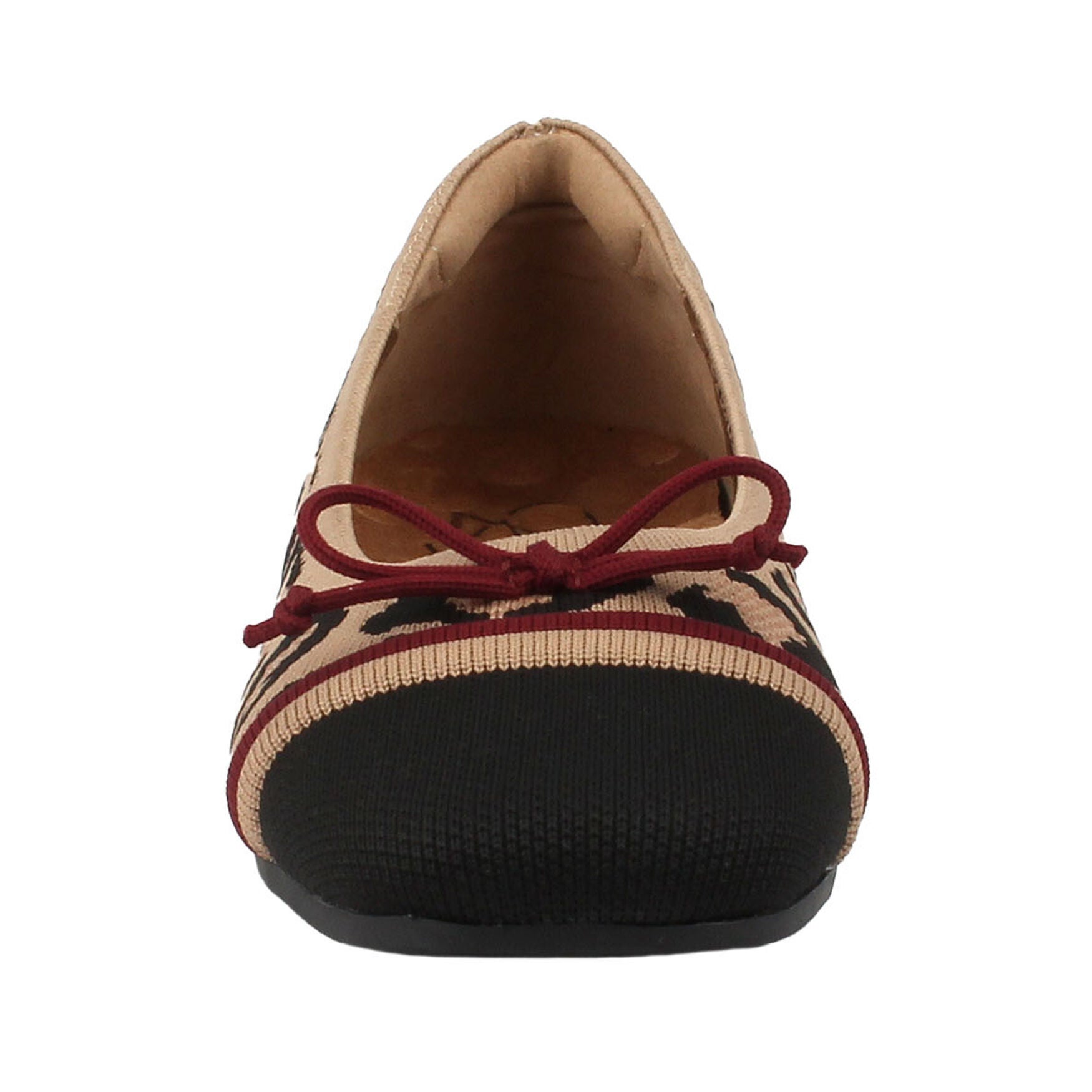 Noelle Knit Flat, LEOPARD, alternate image number 4