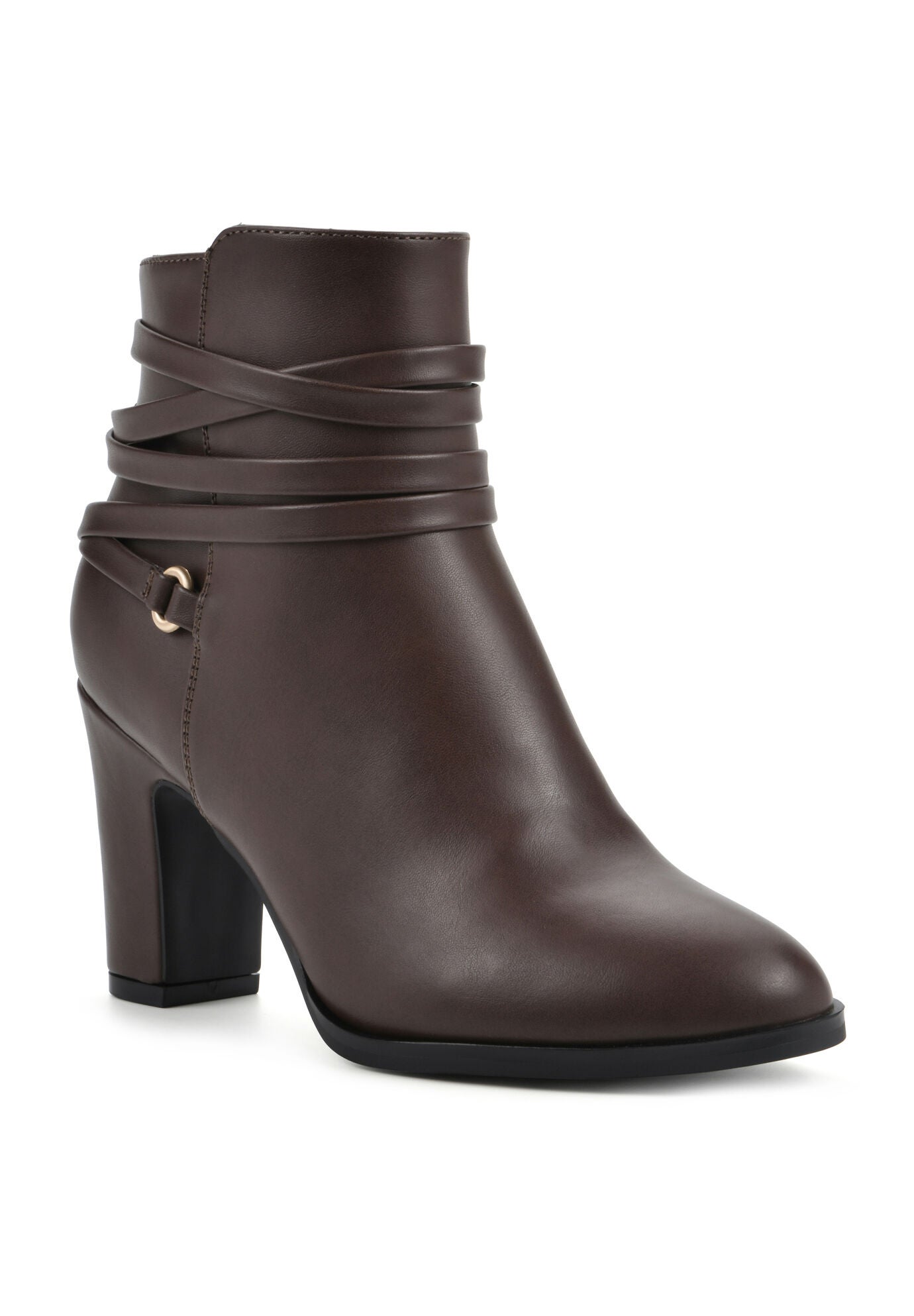 Teaser Bootie, DARK BROWN SMOOTH, hi-res image number 0