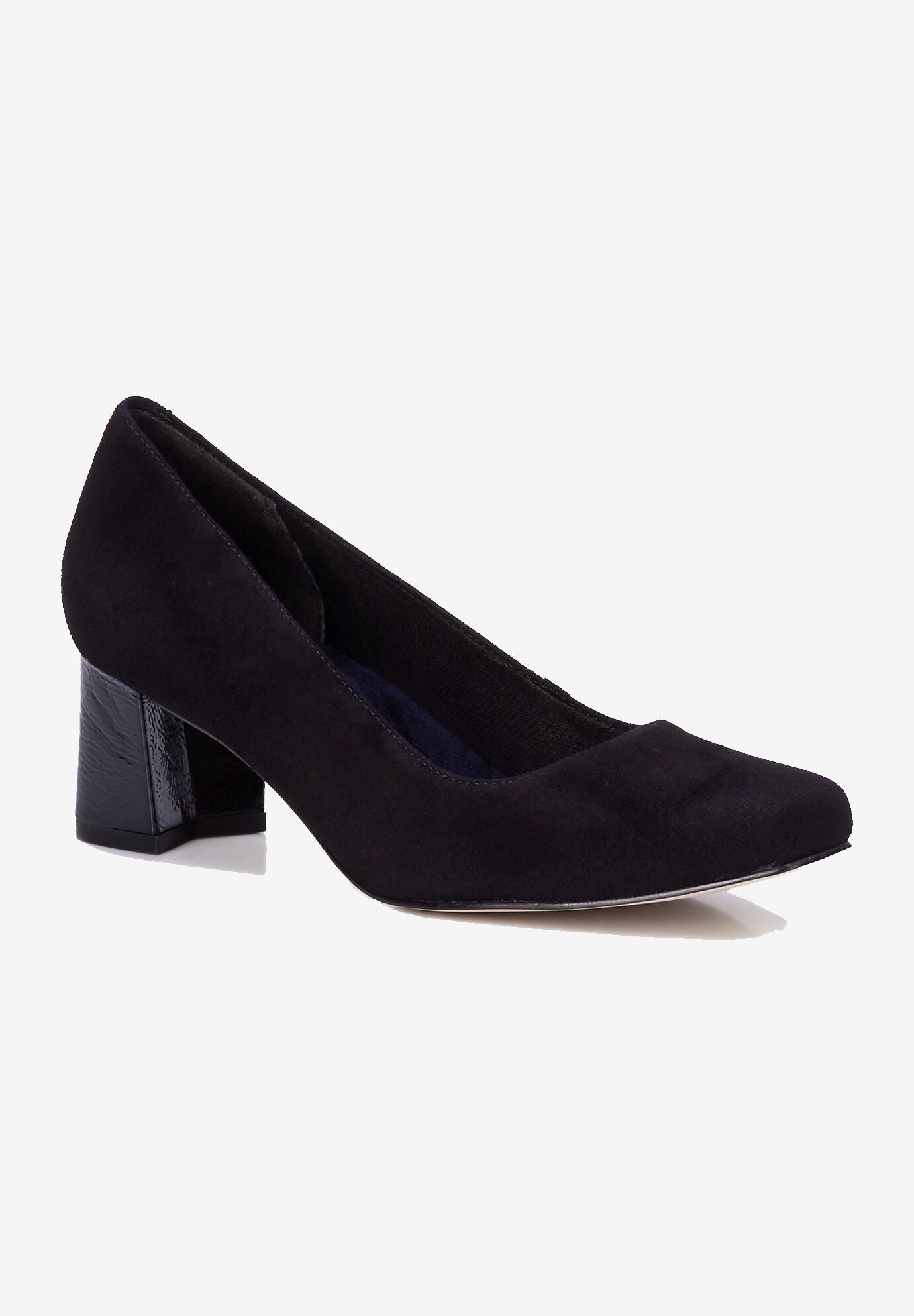 Meredith Pump, BLACK SUEDE, hi-res image number 0