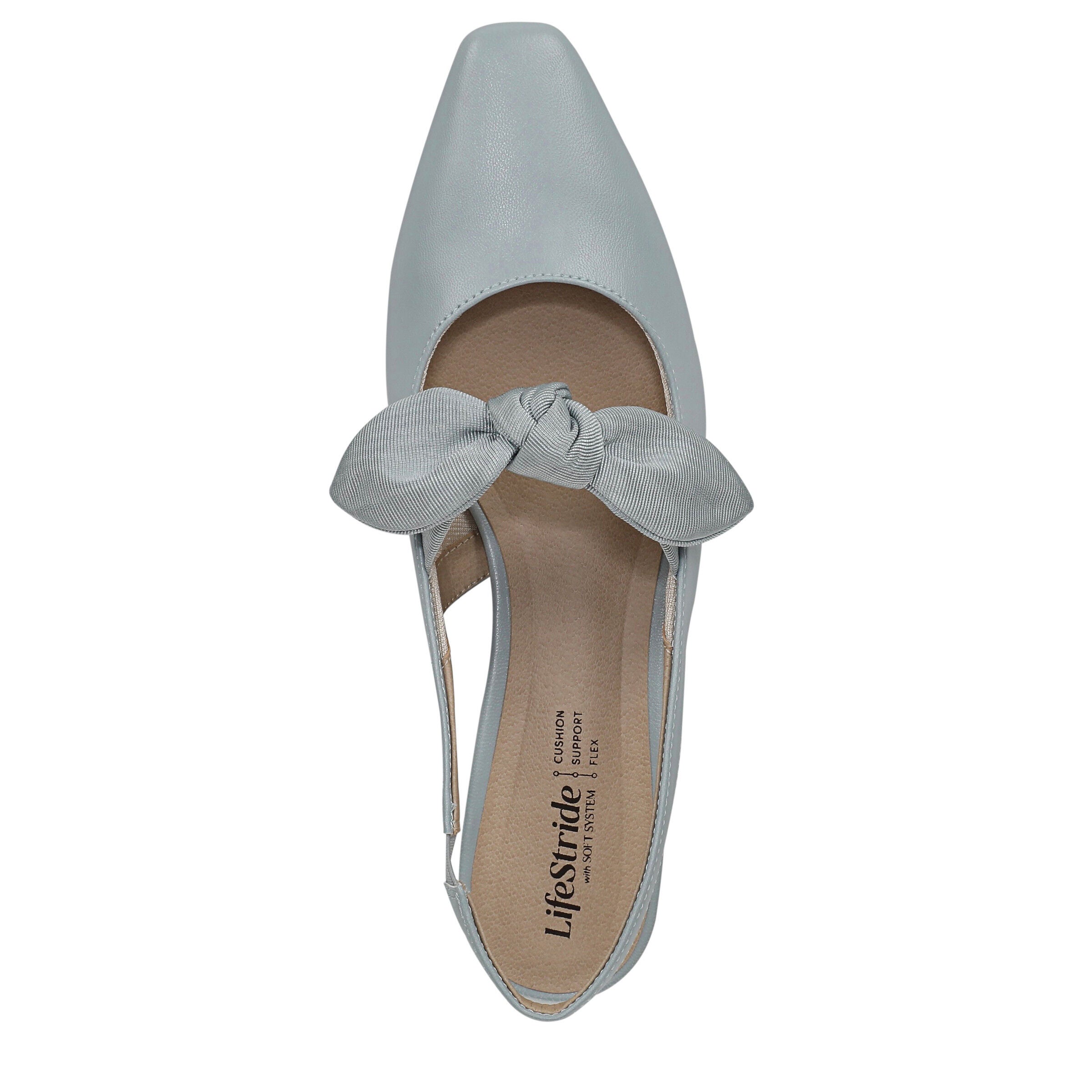 Lucia Slingback Pump, PEARL BLUE, alternate image number 6