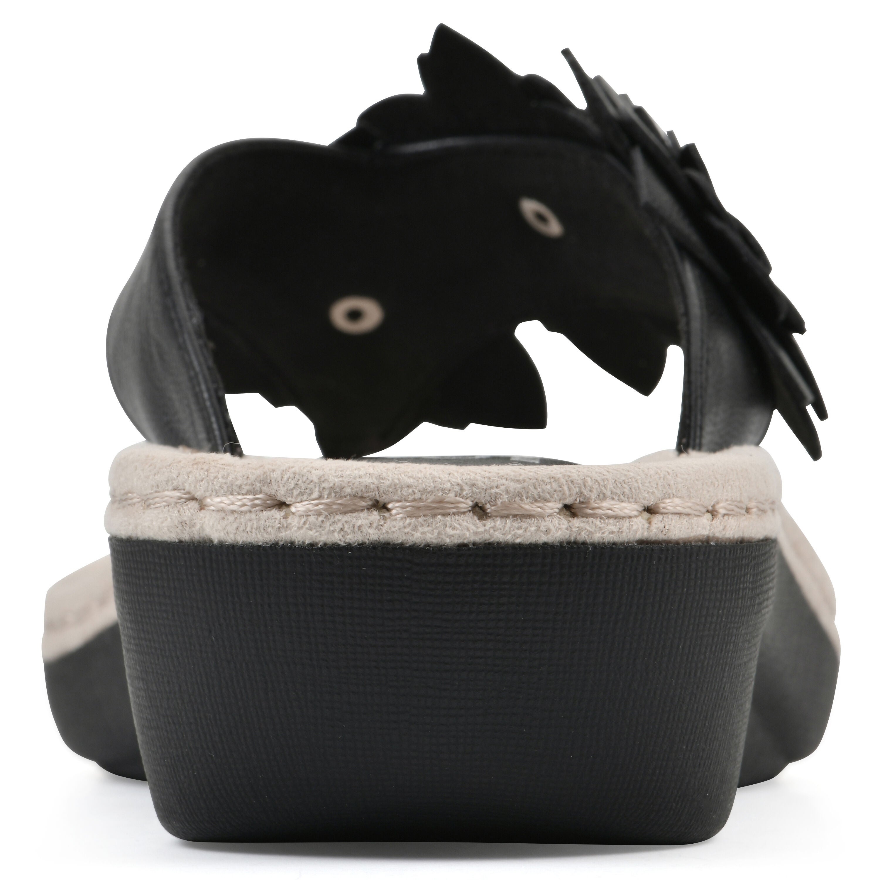 Content Thong Sandal, BLACK SMOOTH, on-hover image number 1