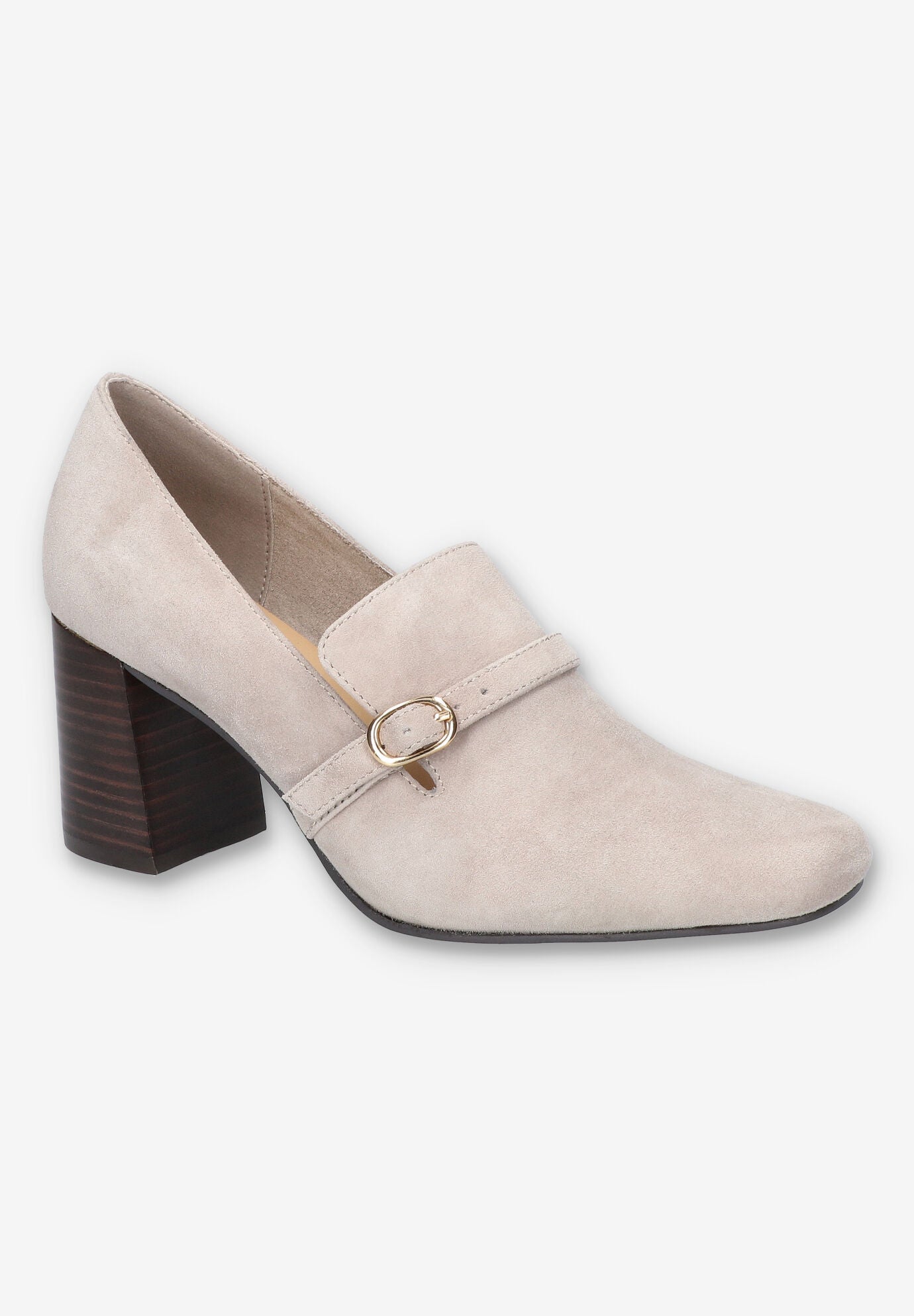 Ashton Pump, STONE SUEDE LEATHER, hi-res image number 0