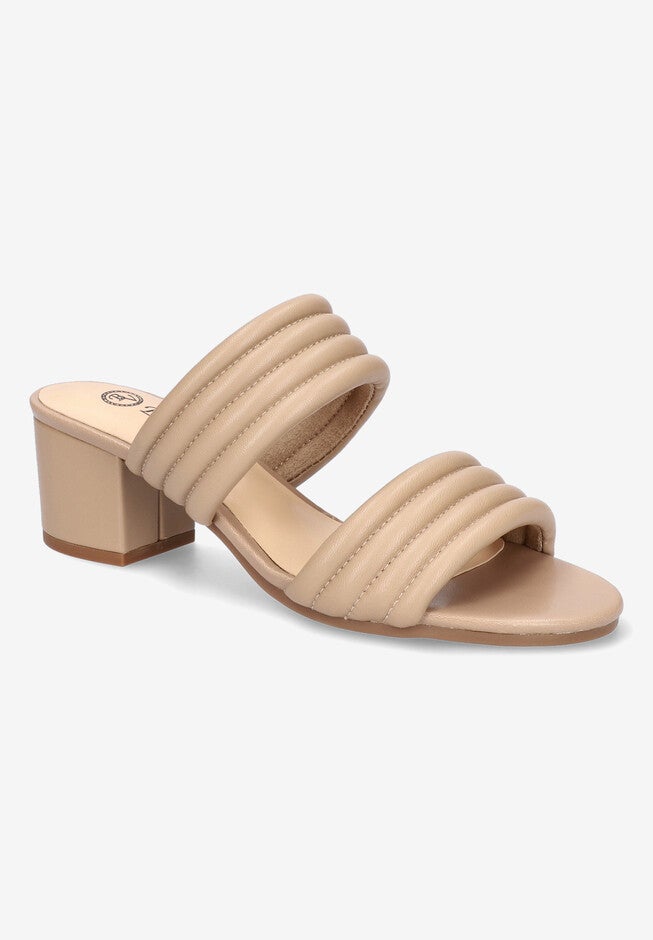 Georgette Sandal, NUDE LEATHER, hi-res image number 0