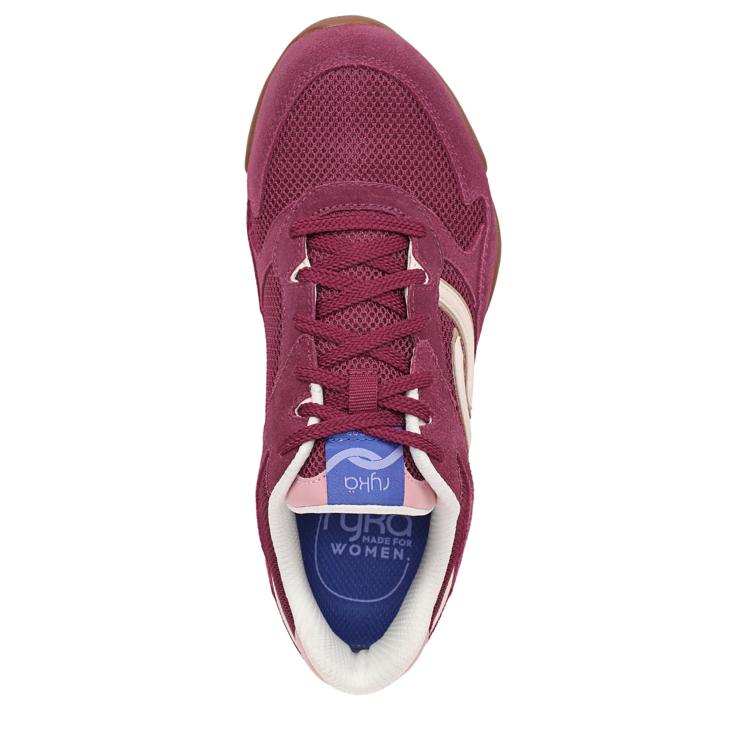 Candor Lace-Up Sneaker, BERRY RED, alternate image number 6