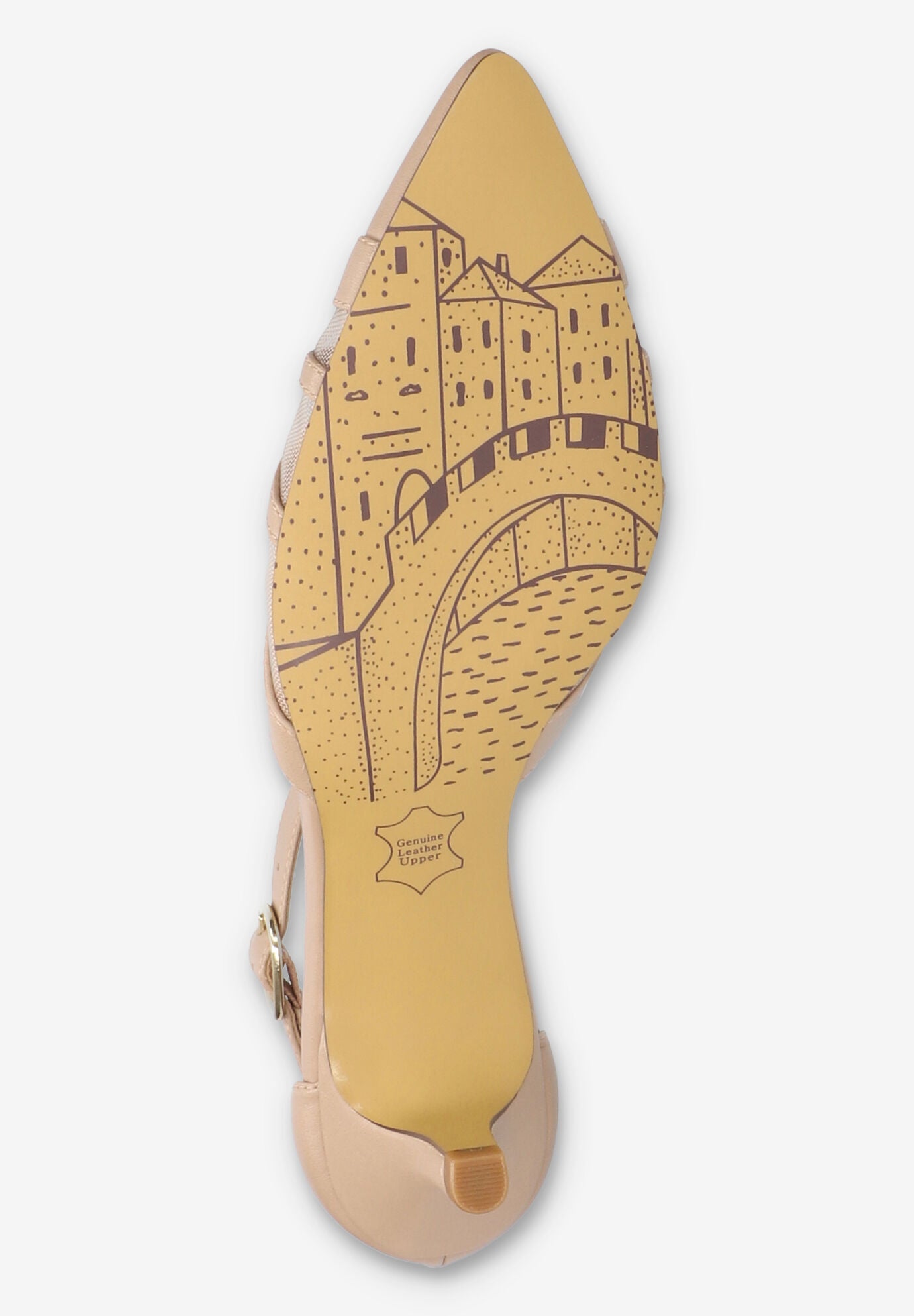 Malani Pump, NUDE LEATHER, alternate image number 5